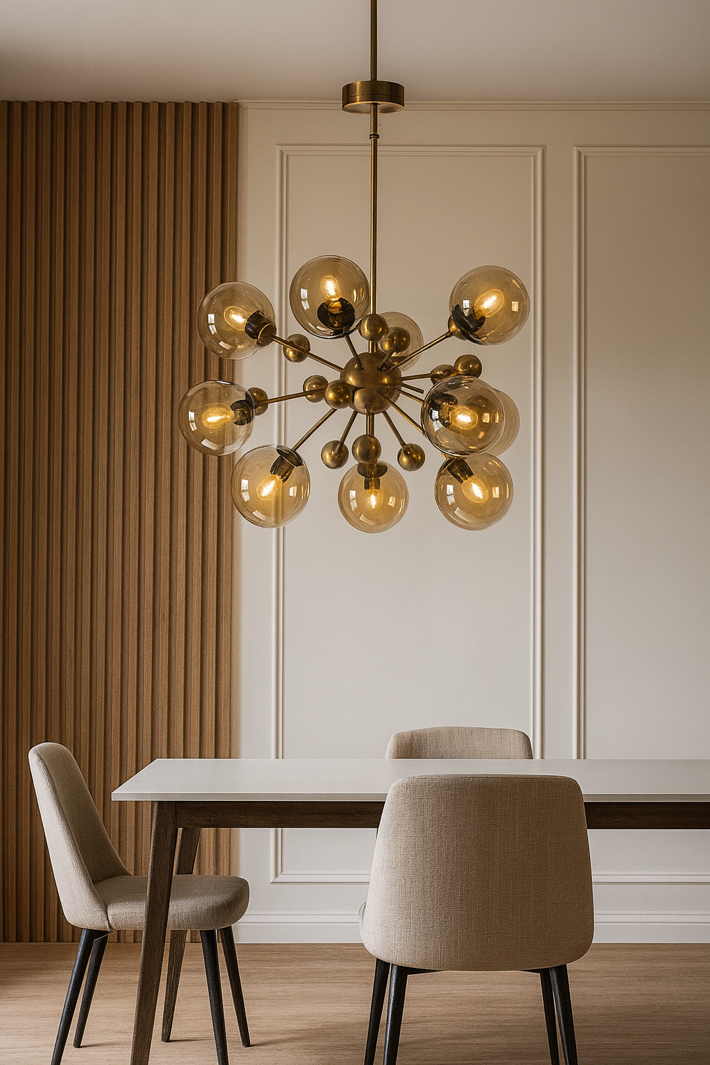 Galaxy 9' Arm Chandelier
