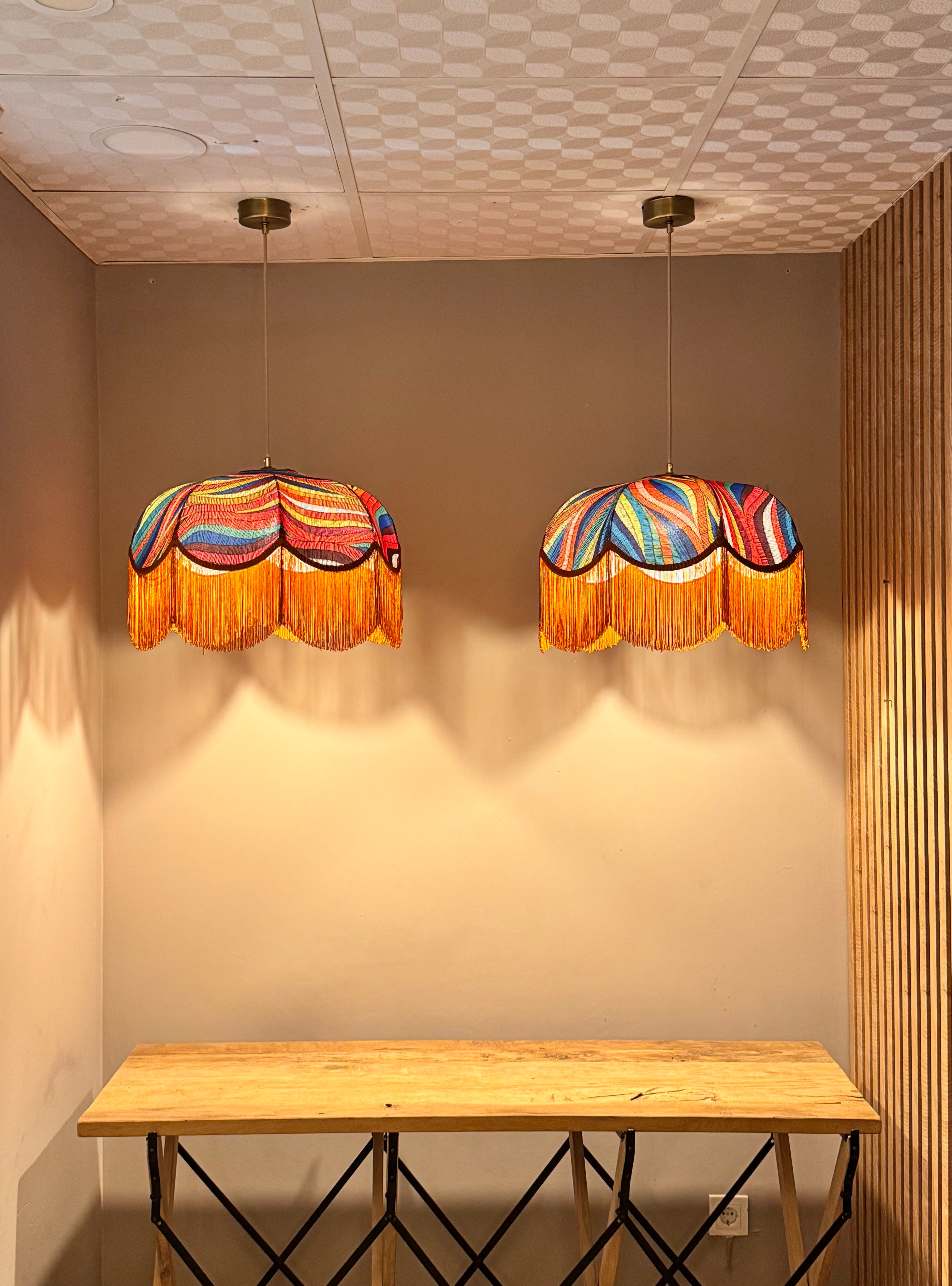 Sofia Lux Velvet Chandelier