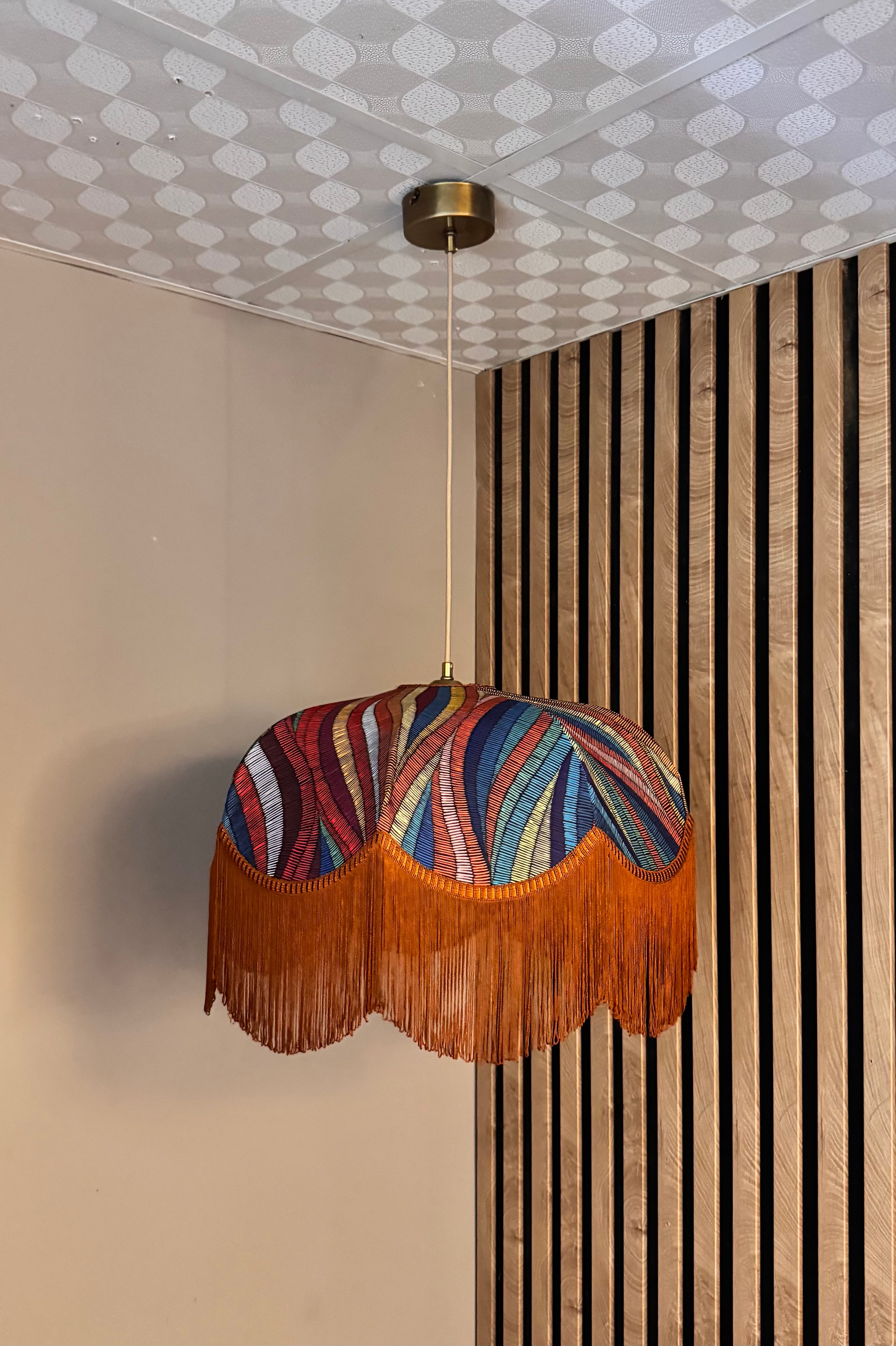 Sofia Lux Velvet Chandelier