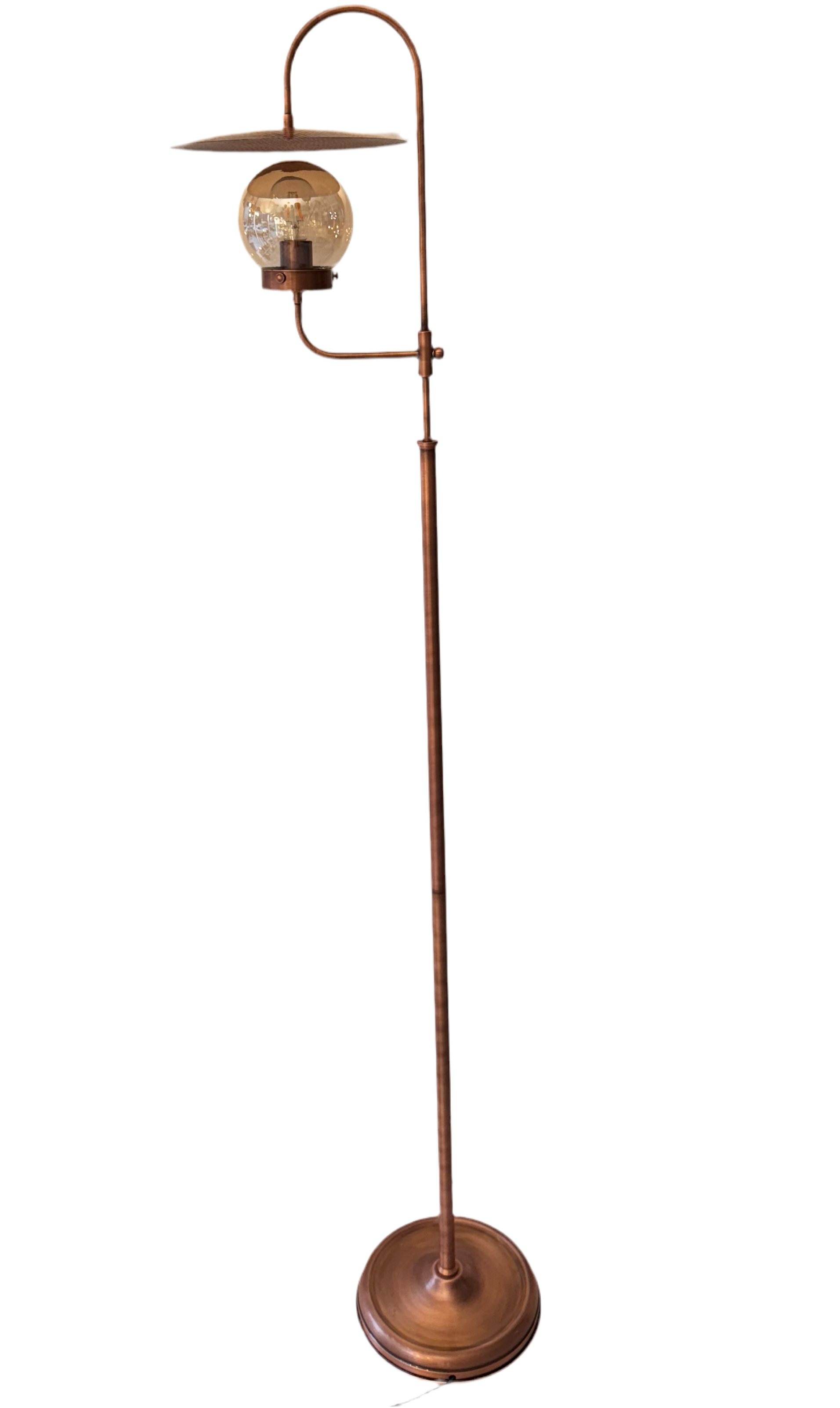 Rattan Başlıklı Ahşap Abajur