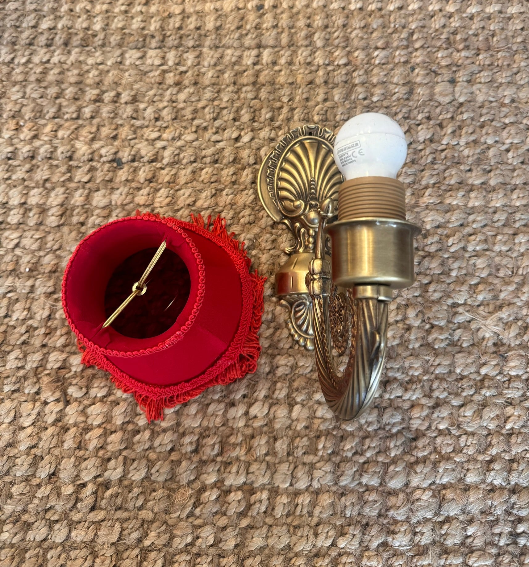 Vivaldi Satin Headboard Wall Sconce