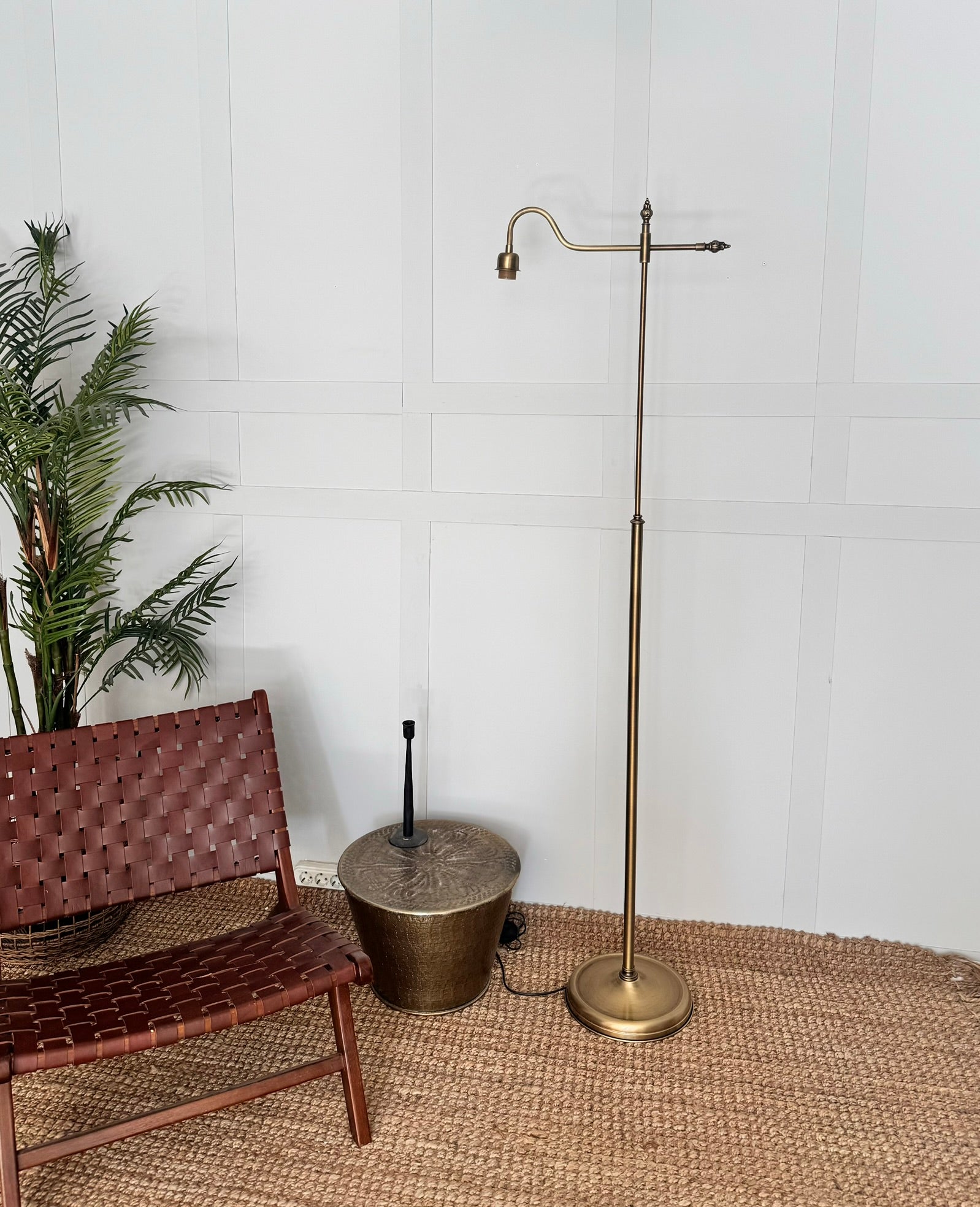 Peacock Floor Lamp Brasil Headboard