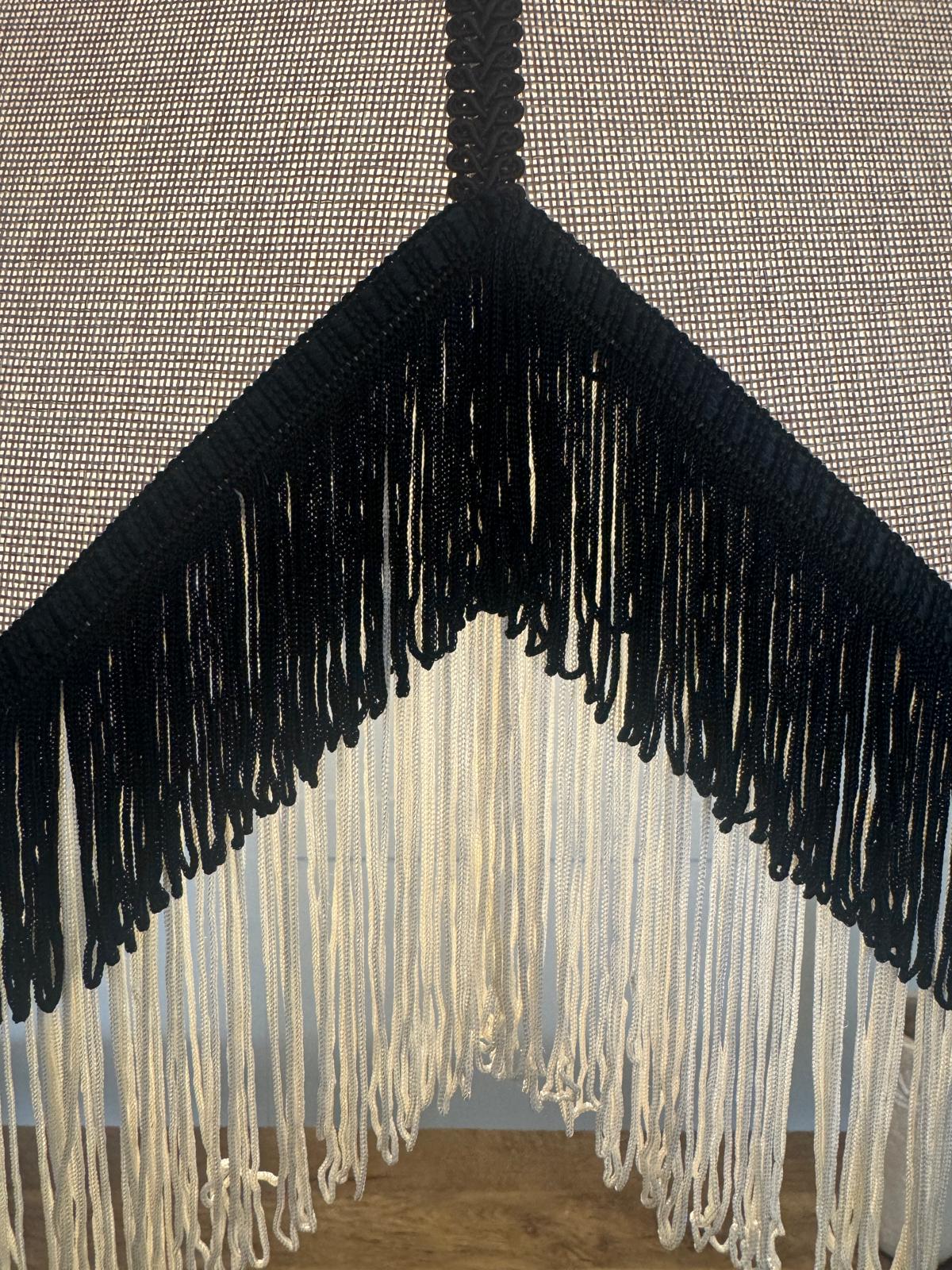 Rennes Tasseled Fabric Chandelier