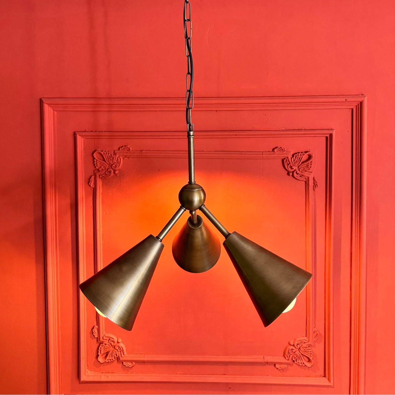 Bell Chandelier 3-piece