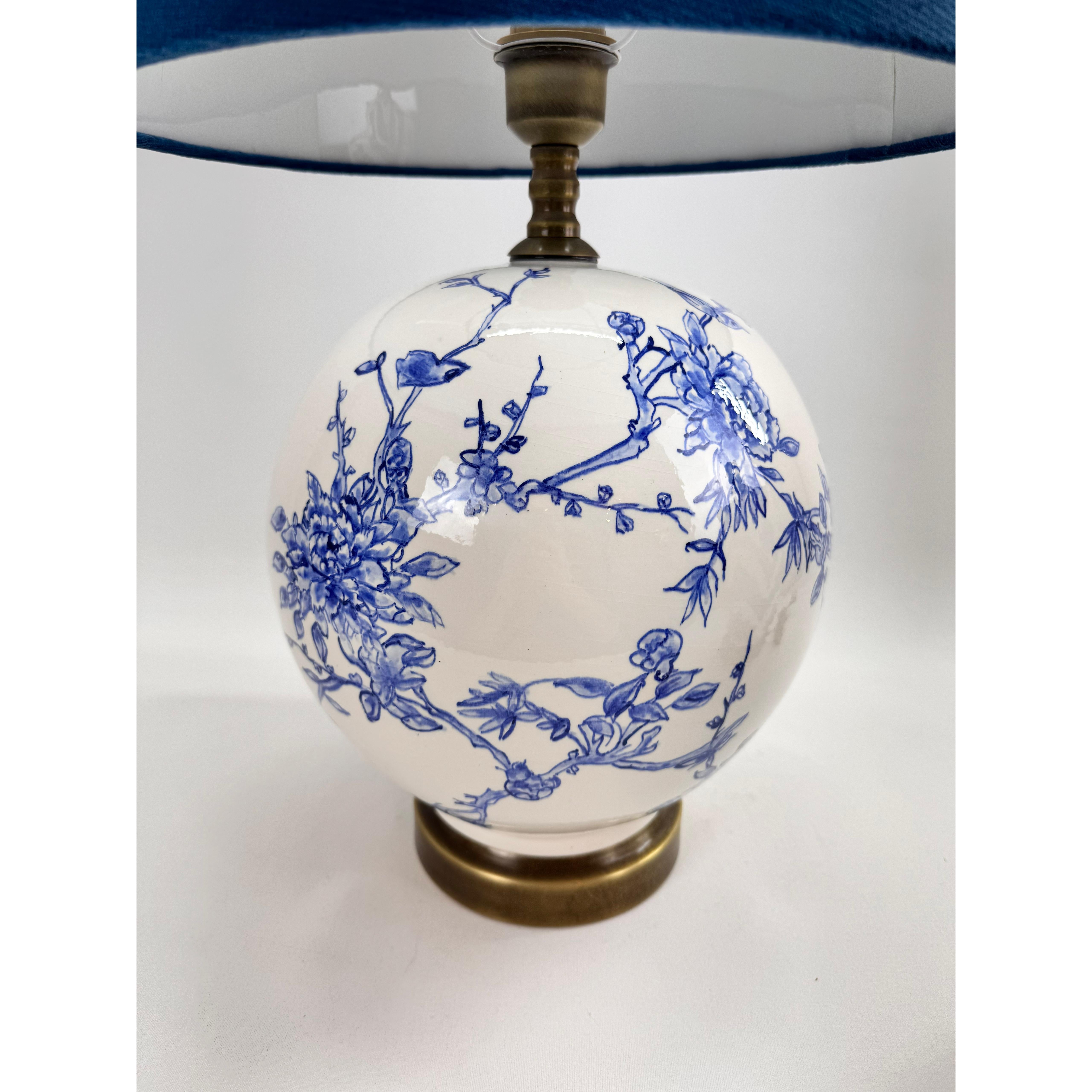 Birdys Indigo Lampshade