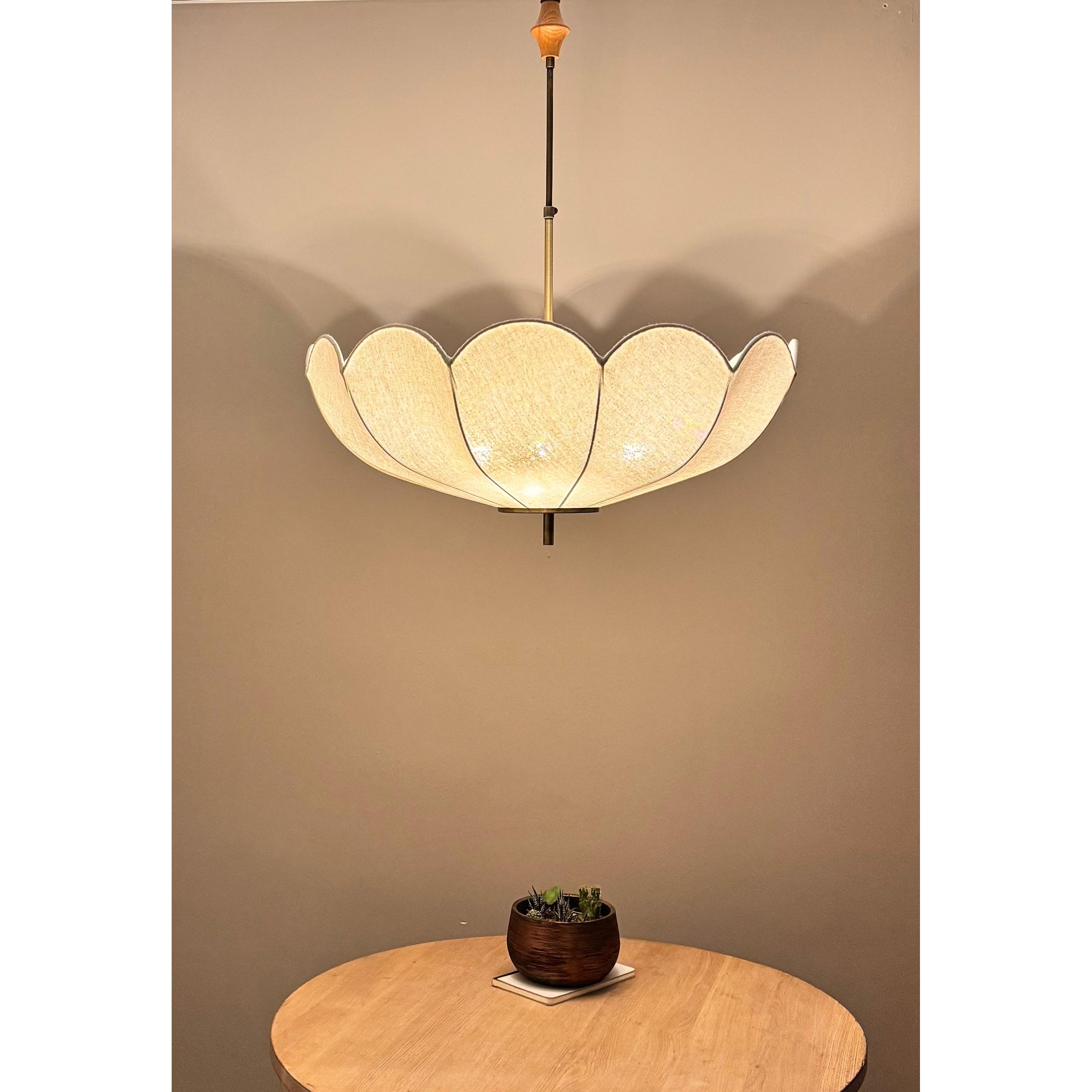 Daisy Linen Chandelier