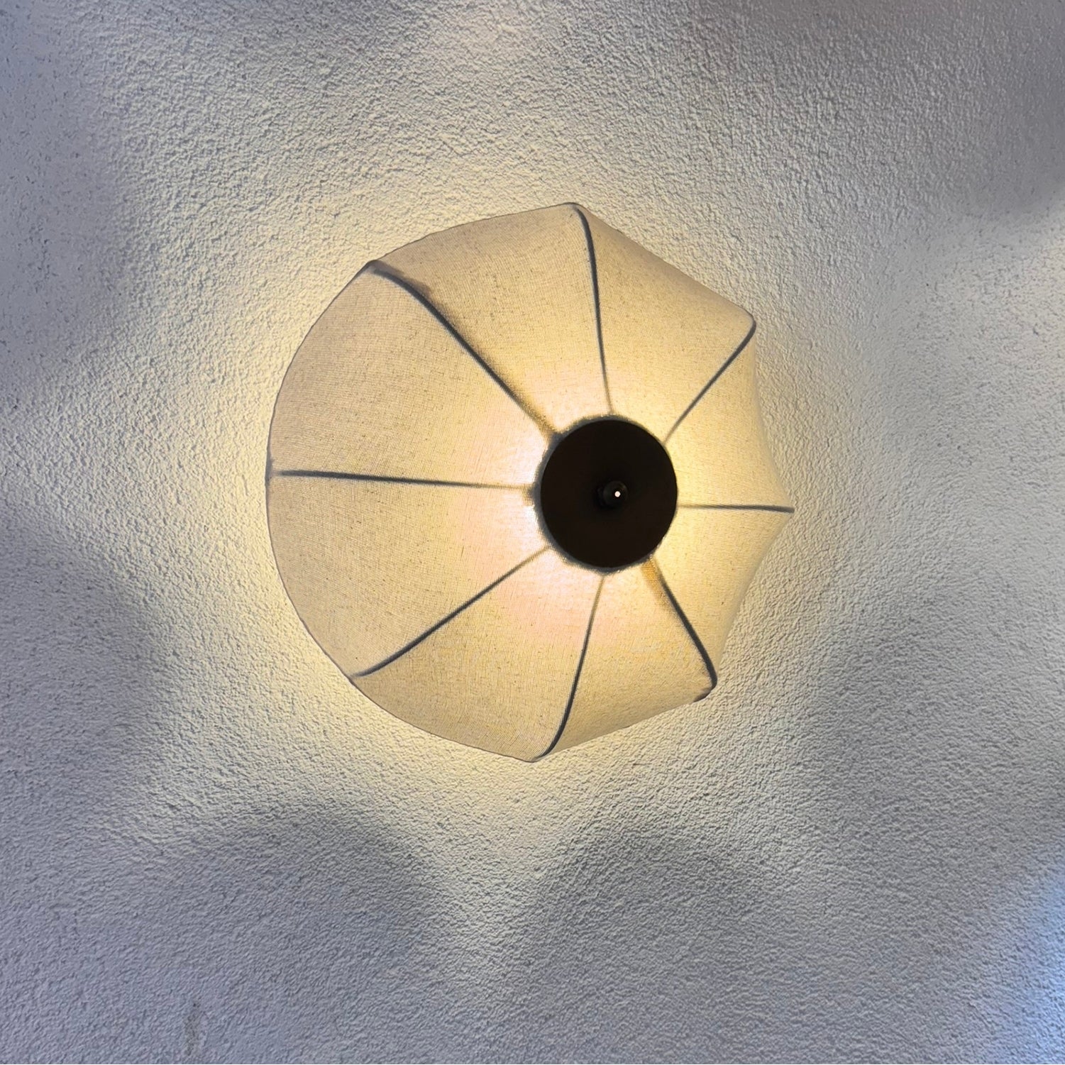 Daisy Linen Wall Lamp (30 cm)