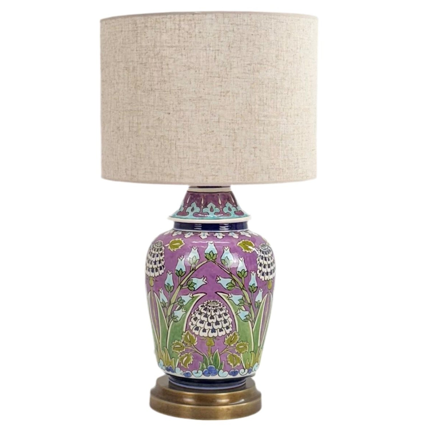 Flower Garden Handmade Lampshade