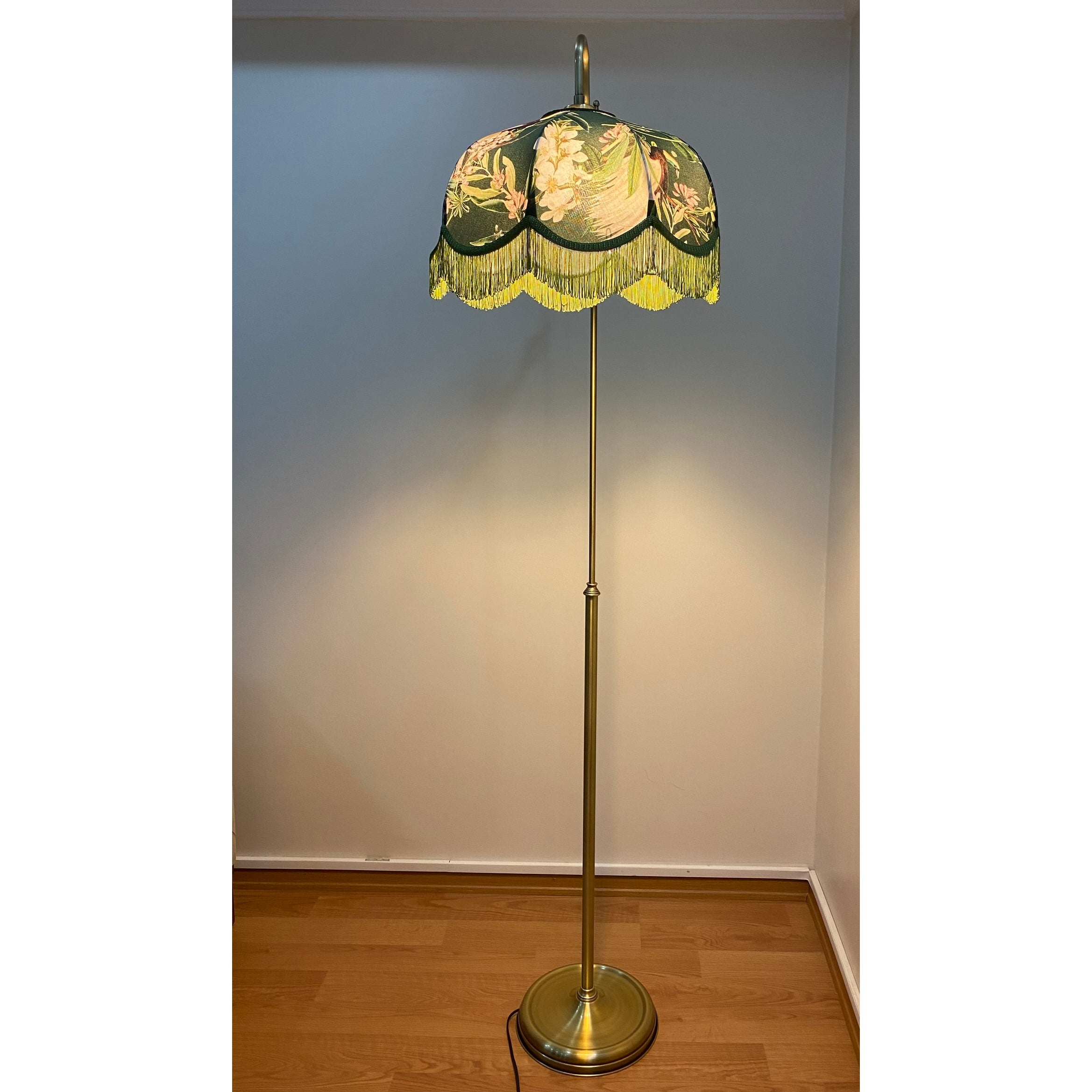Peacock Floor Lamp