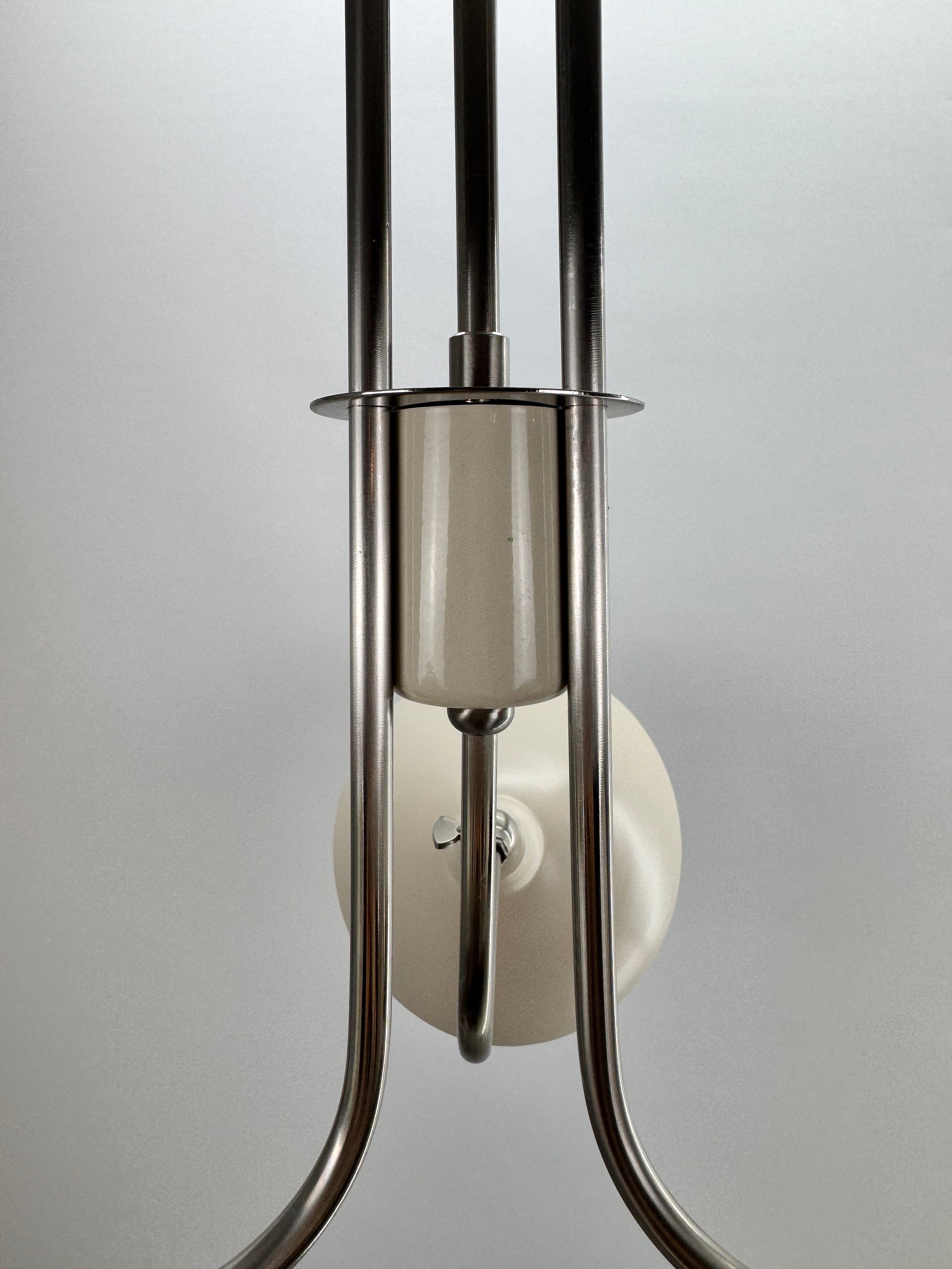 Leo İskandinav Tarzı 3 Kollu Avize Krom