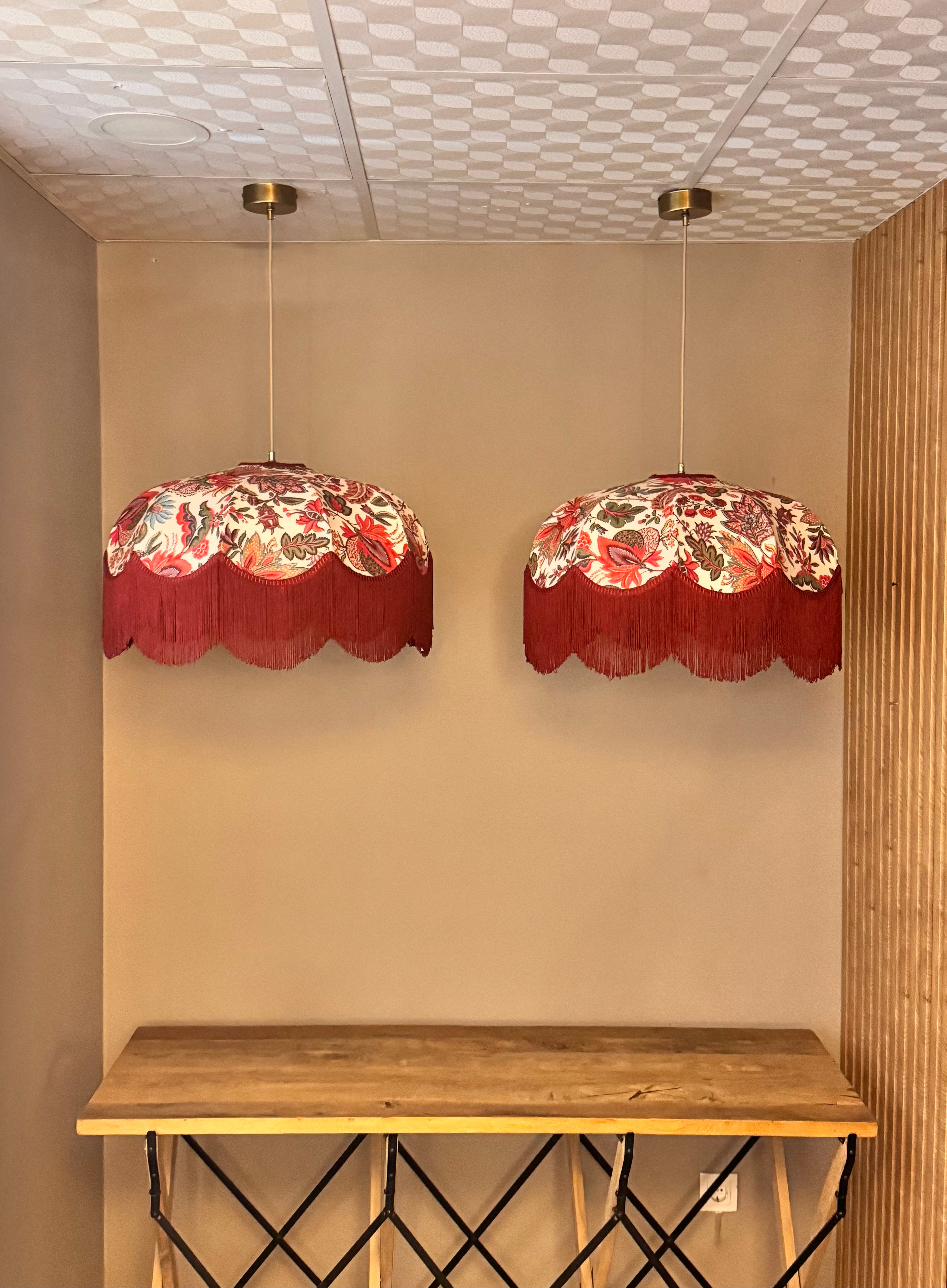 Sofia Lux Velvet Chandelier