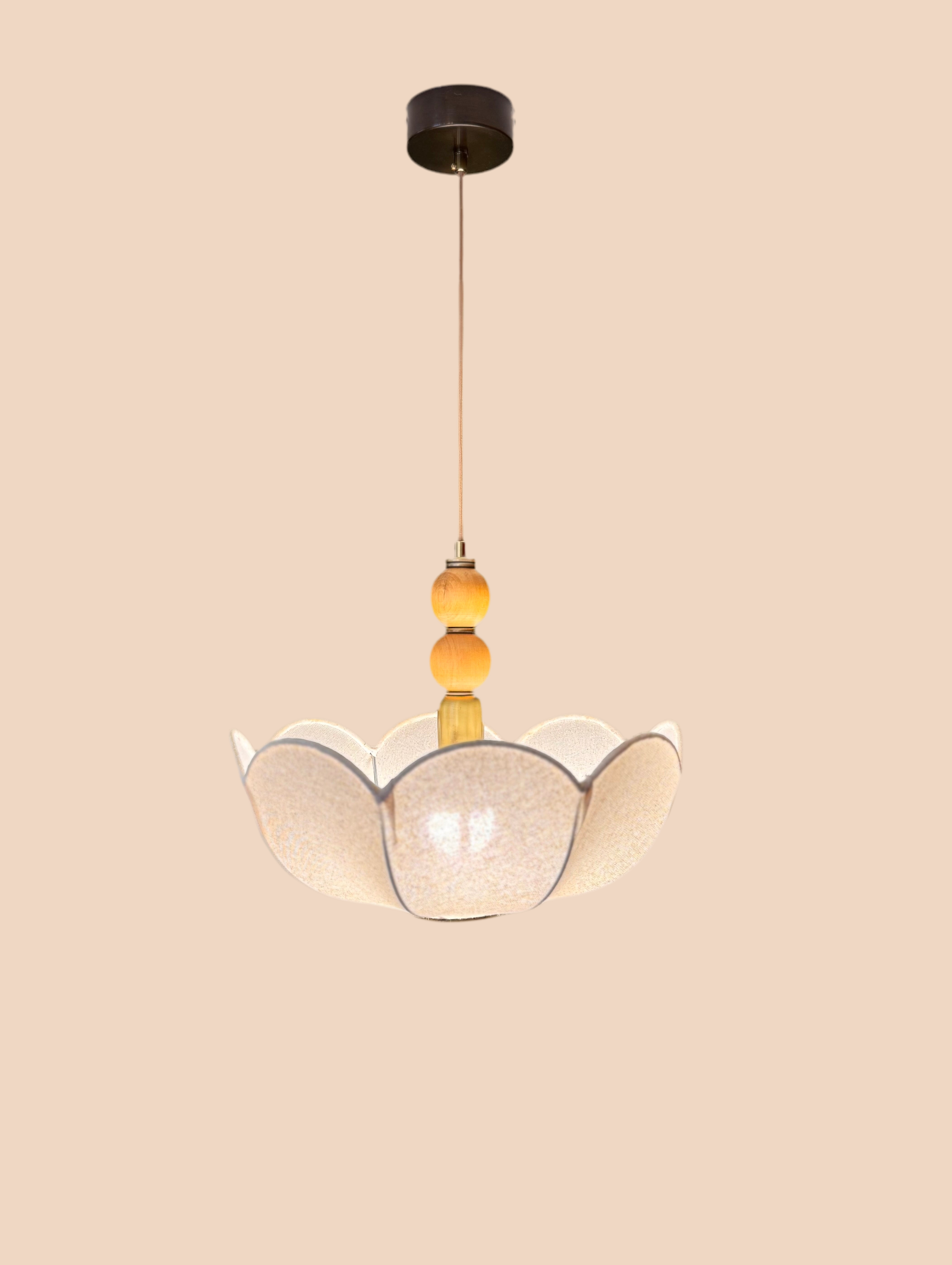 Green lampshade