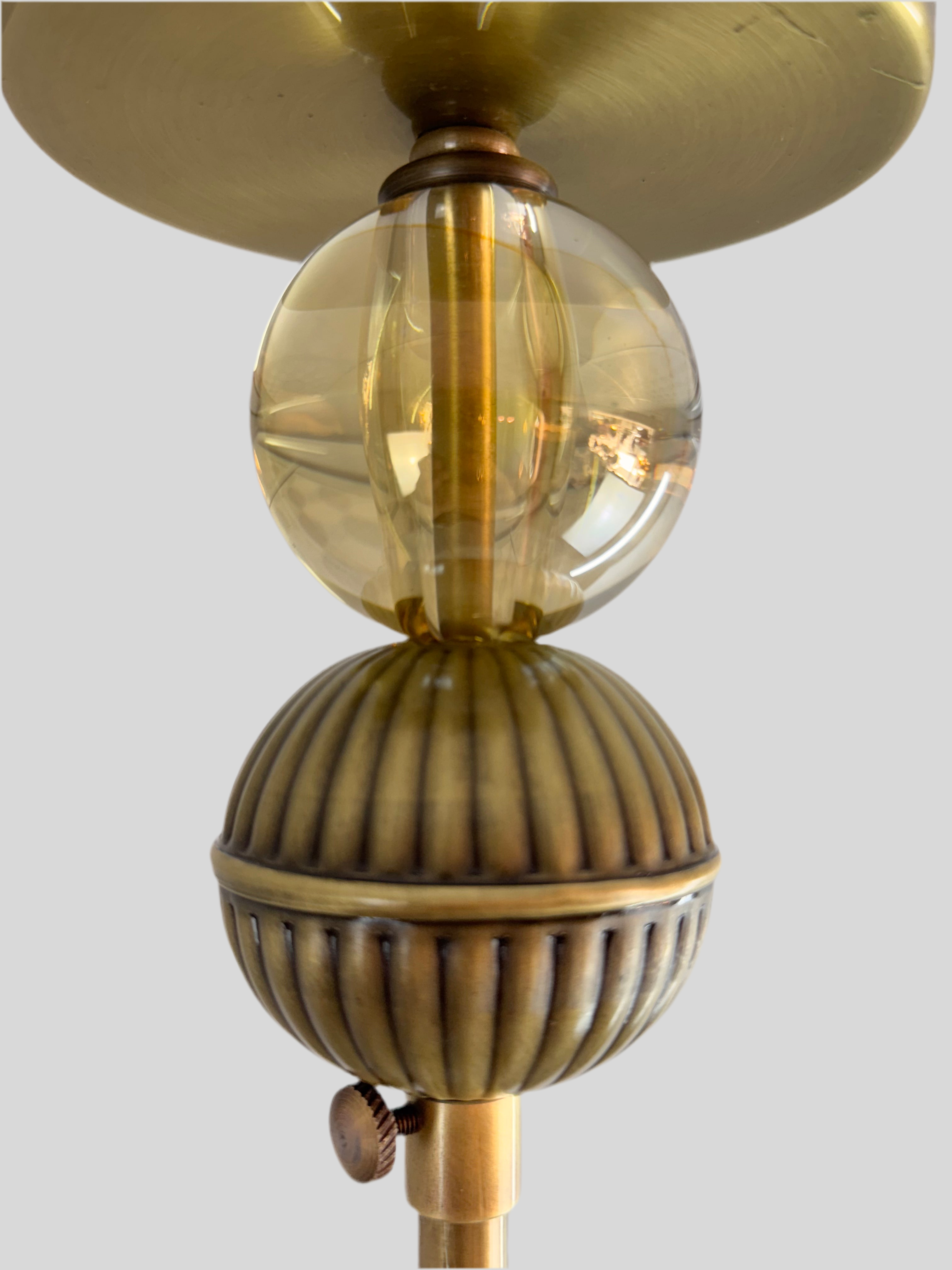 Green lampshade