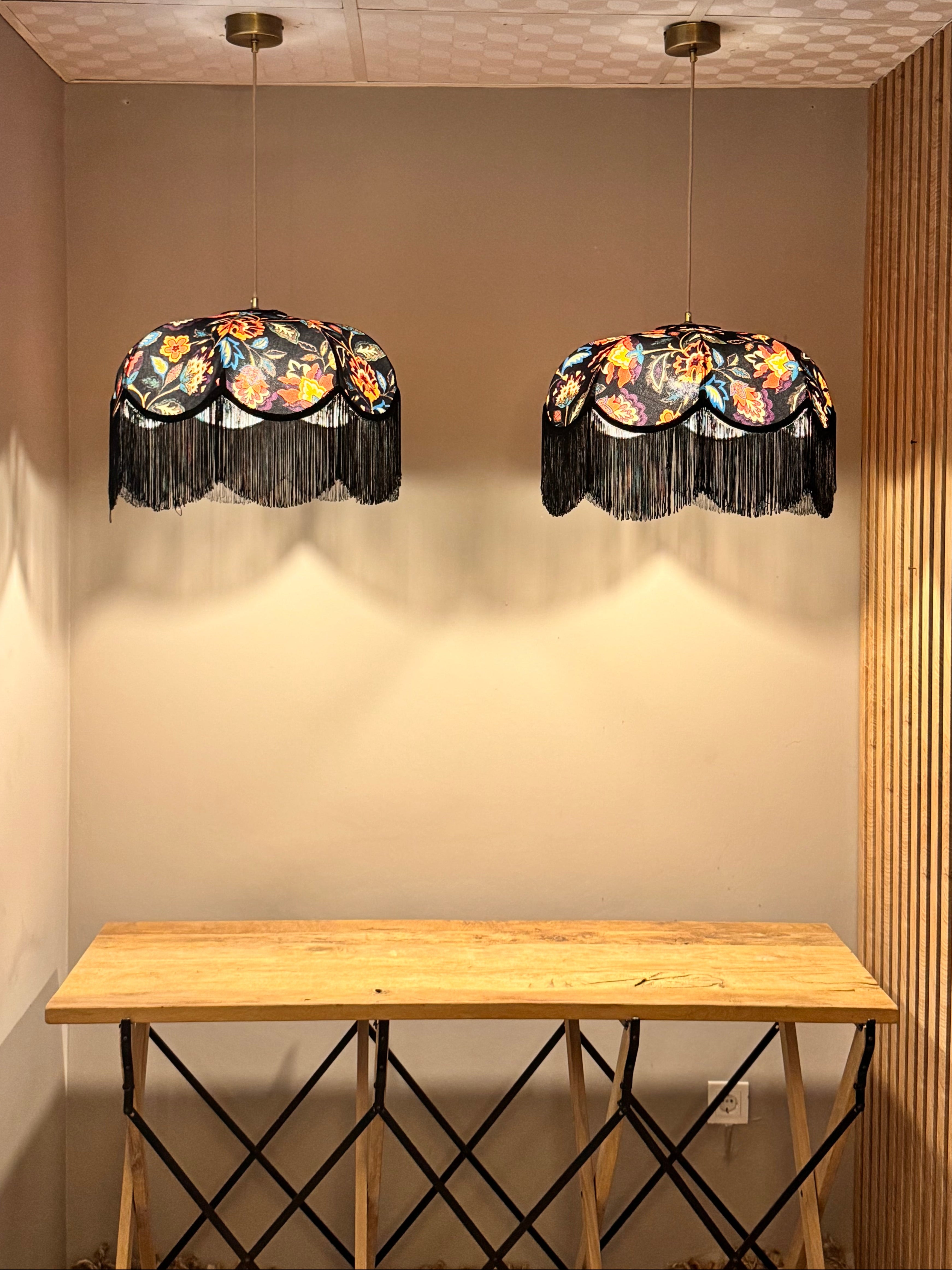 Sofia Lux Velvet Chandelier