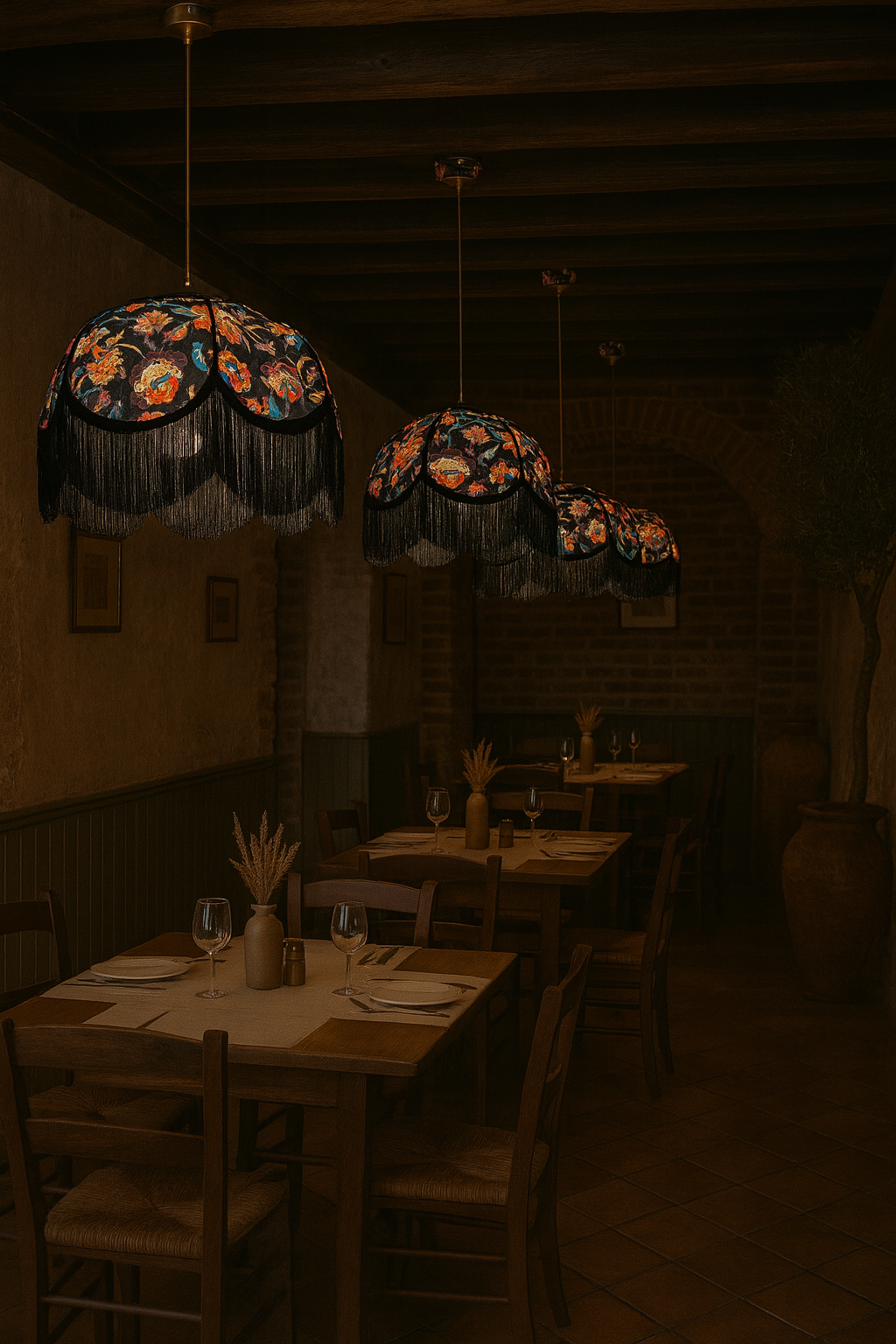 Sofia Lux Velvet Chandelier