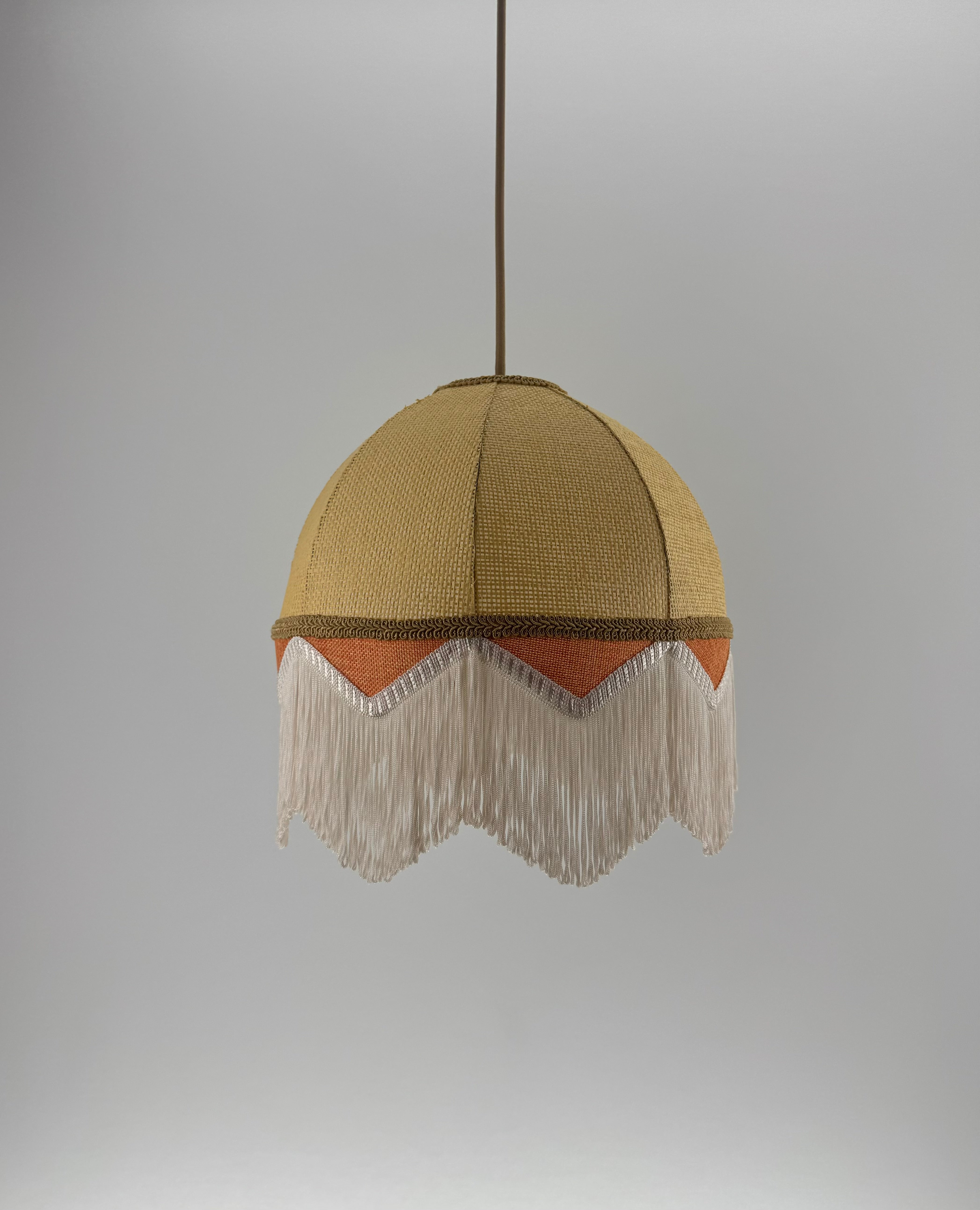 Stella Wicker Detailed Chandelier