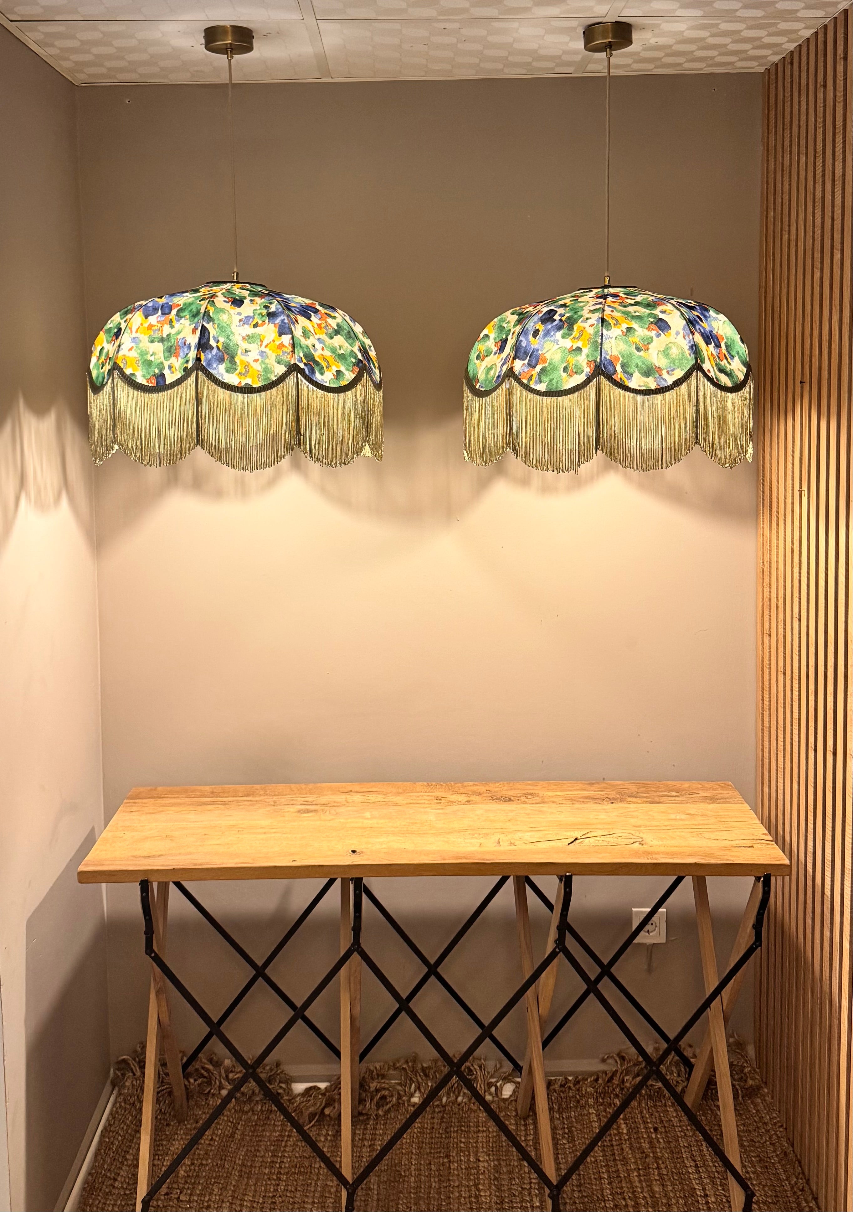 Sofia Lux Velvet Chandelier