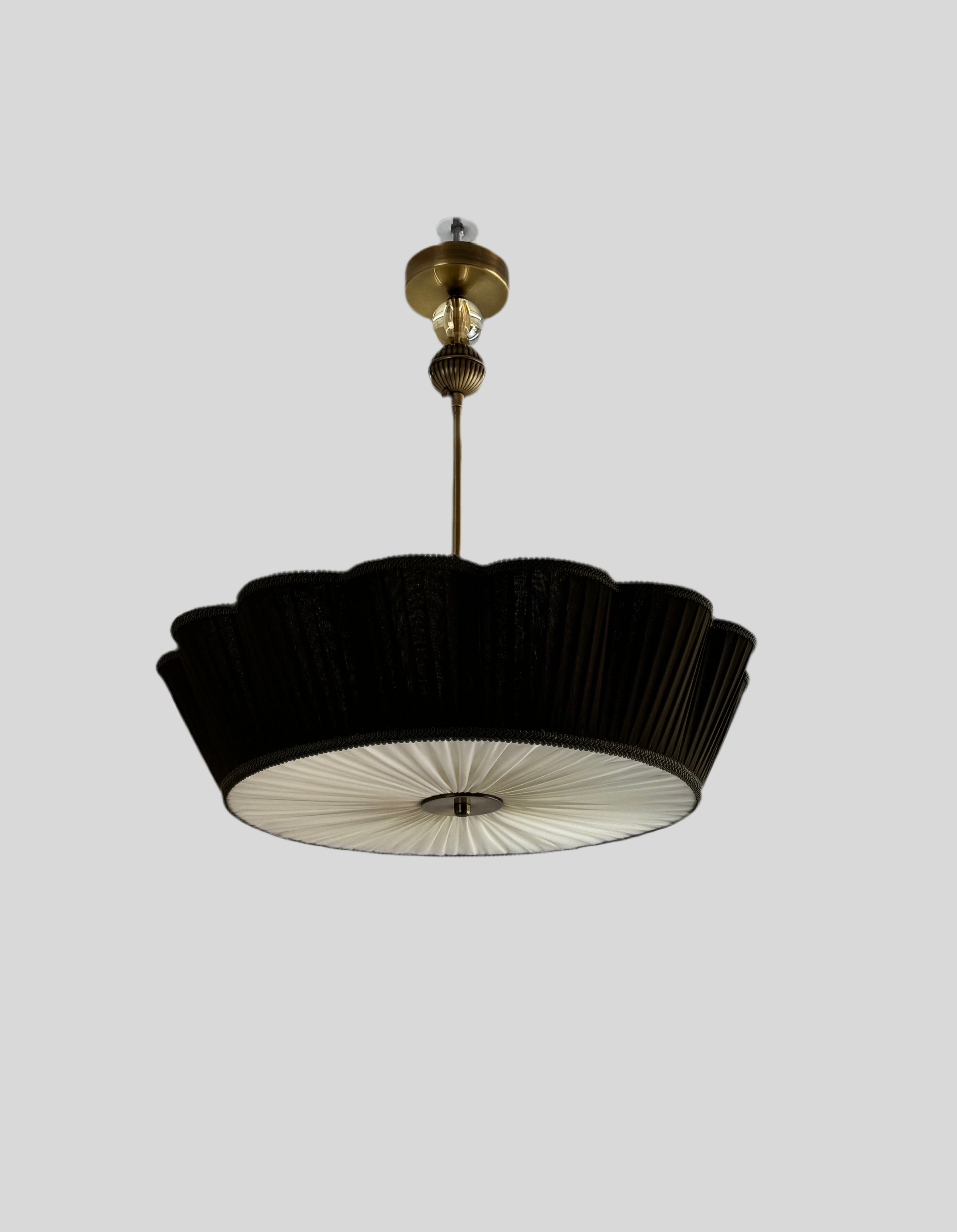 Green lampshade