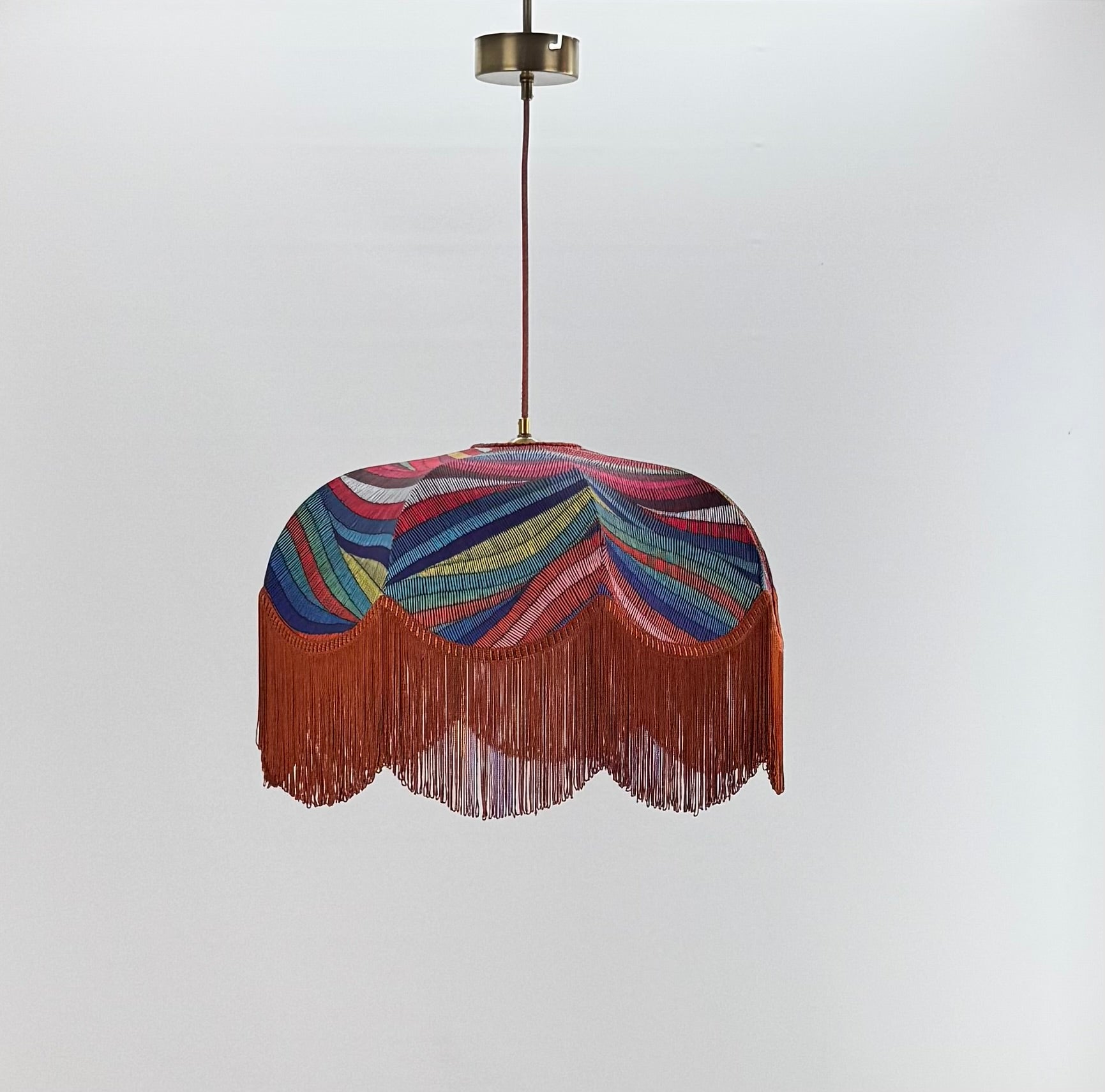 Sofia Lux Velvet Chandelier