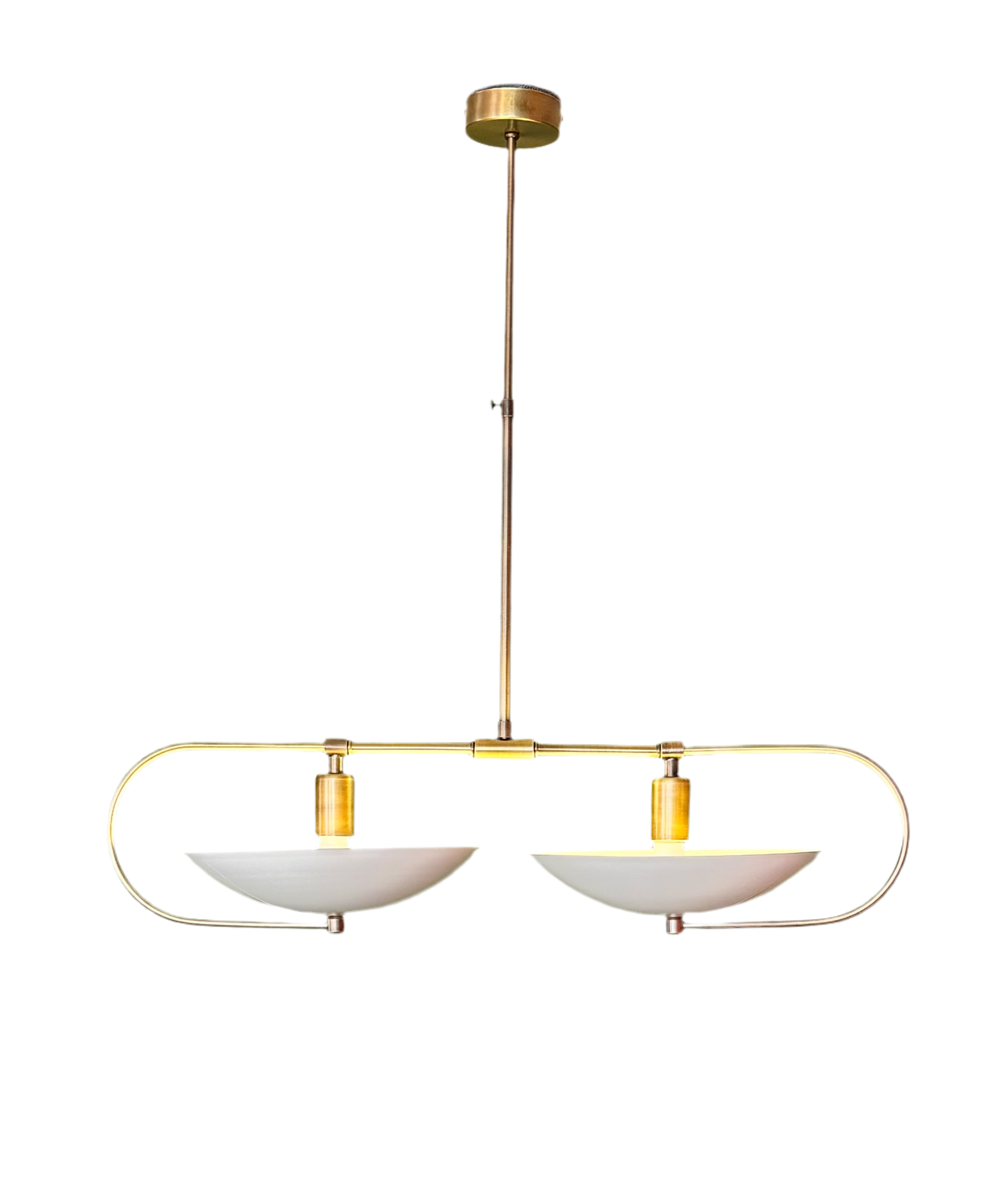 Wooden Lampshade with Rattan Head