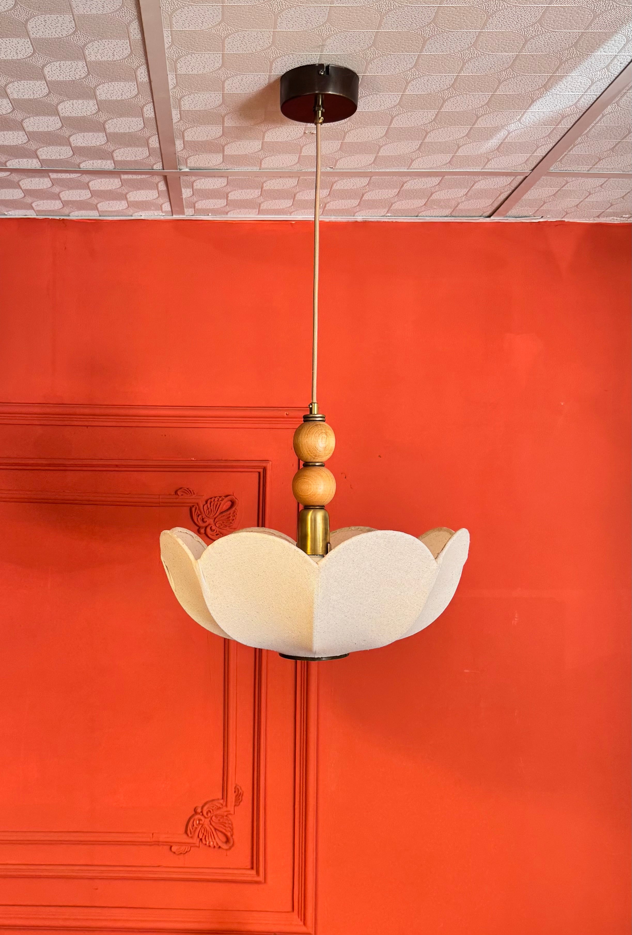 Daisy Jane Fransız Tarzı Keten Avize