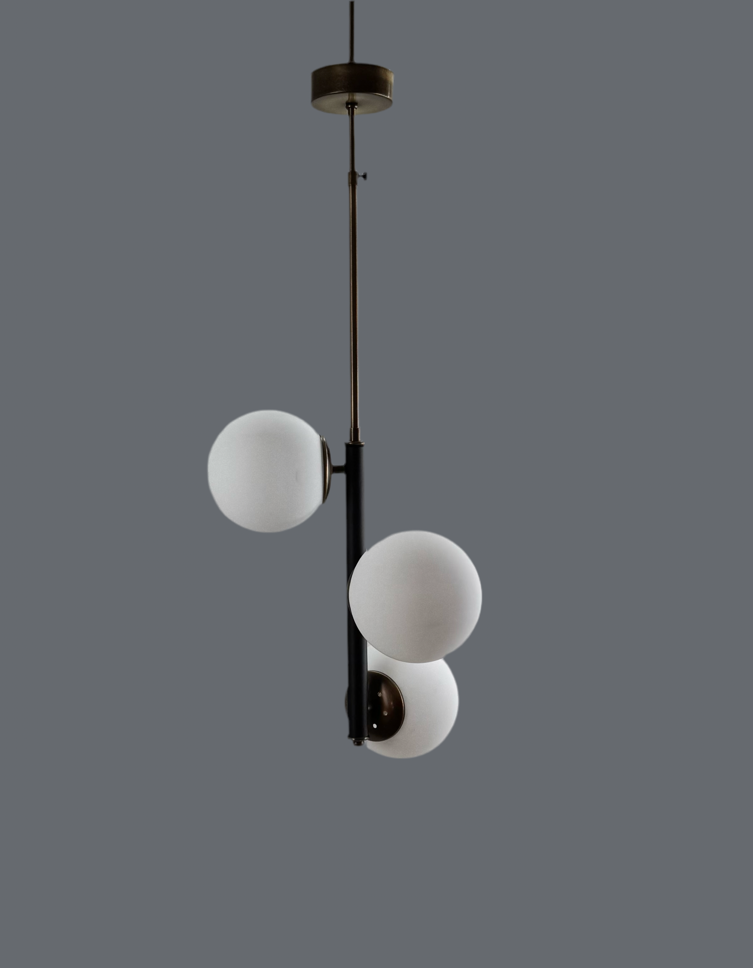 Wooden Lampshade with Rattan Head
