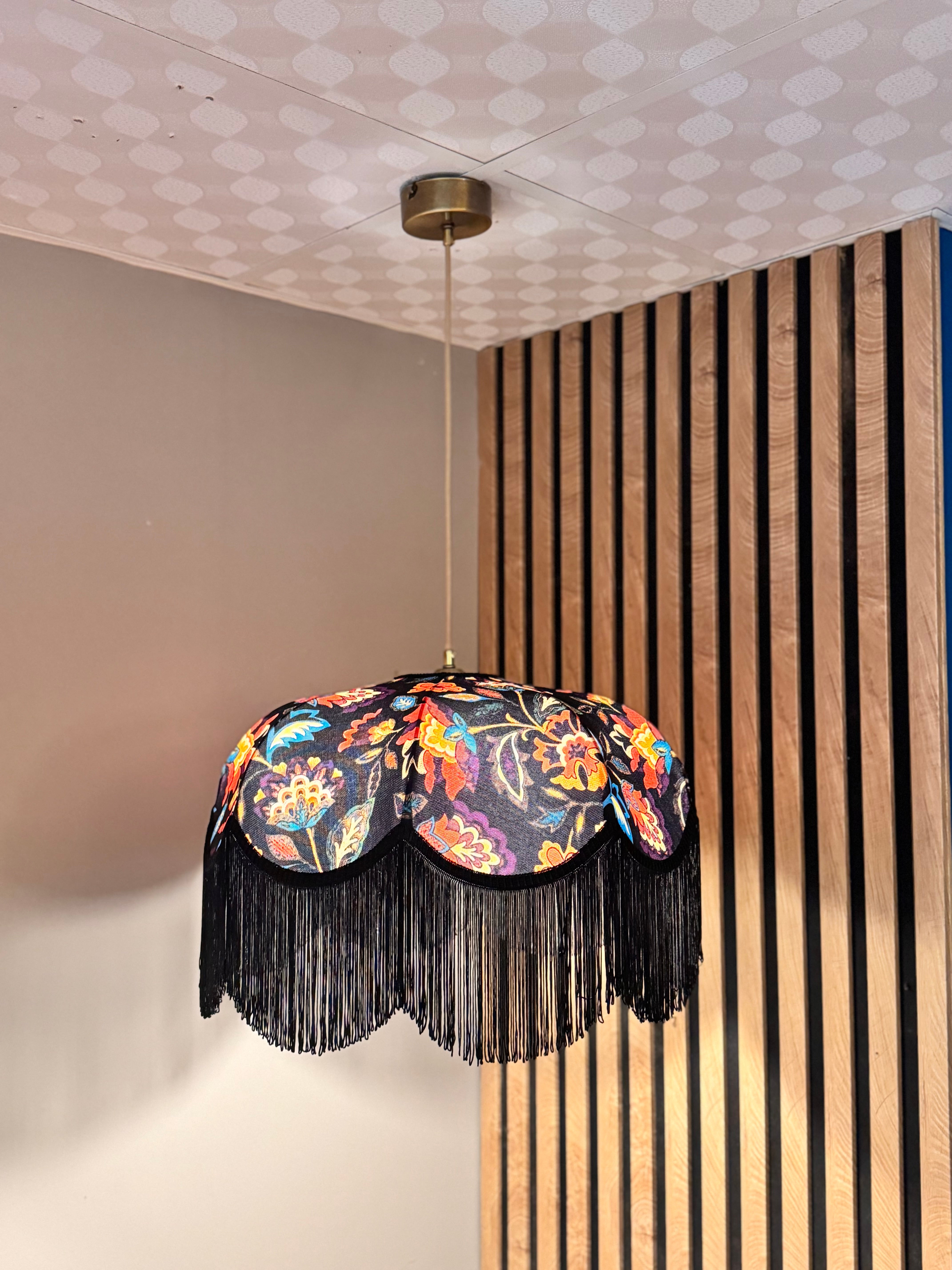Sofia Lux Velvet Chandelier