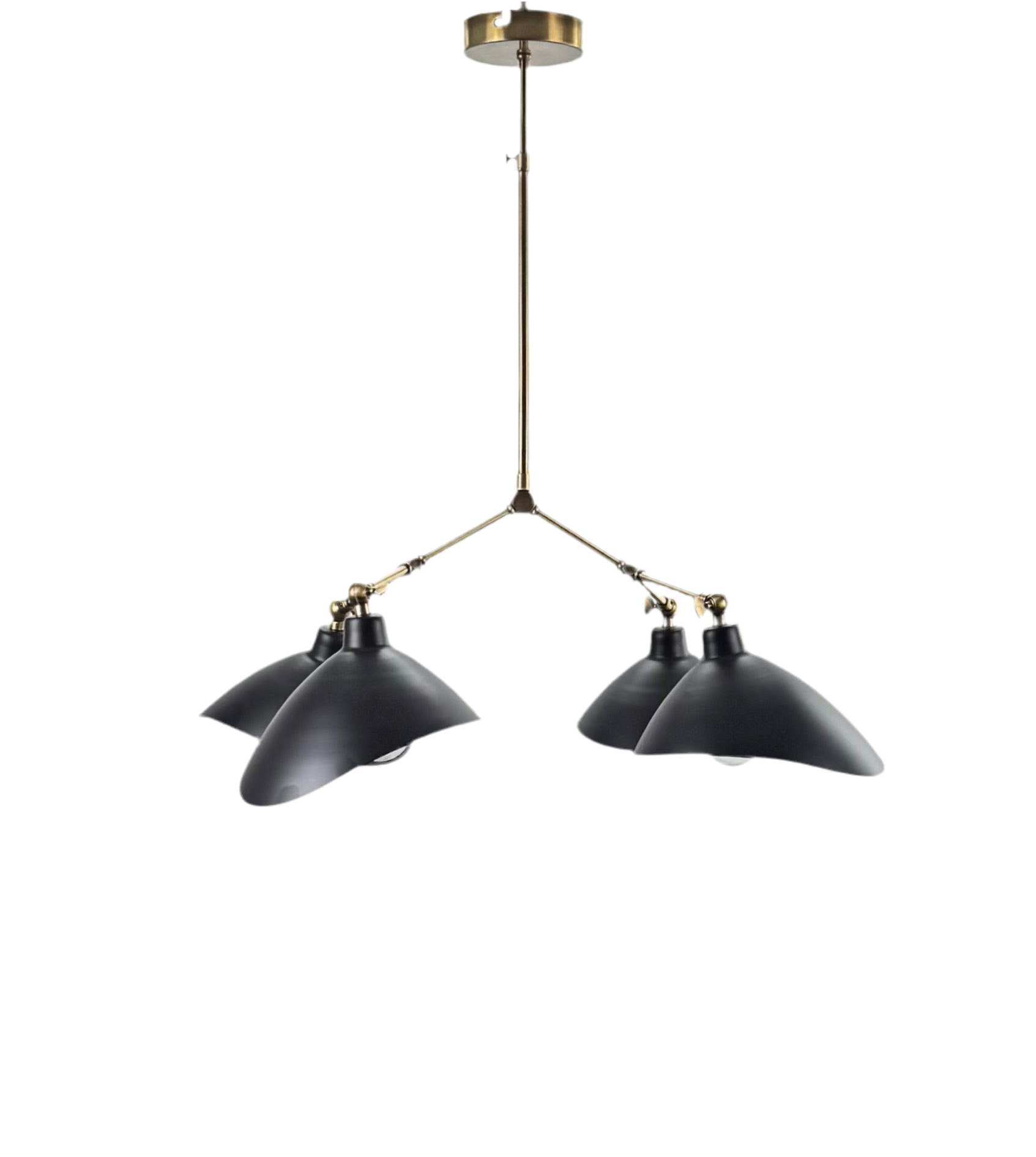 Paul Modern Avize 4'lü Siyah