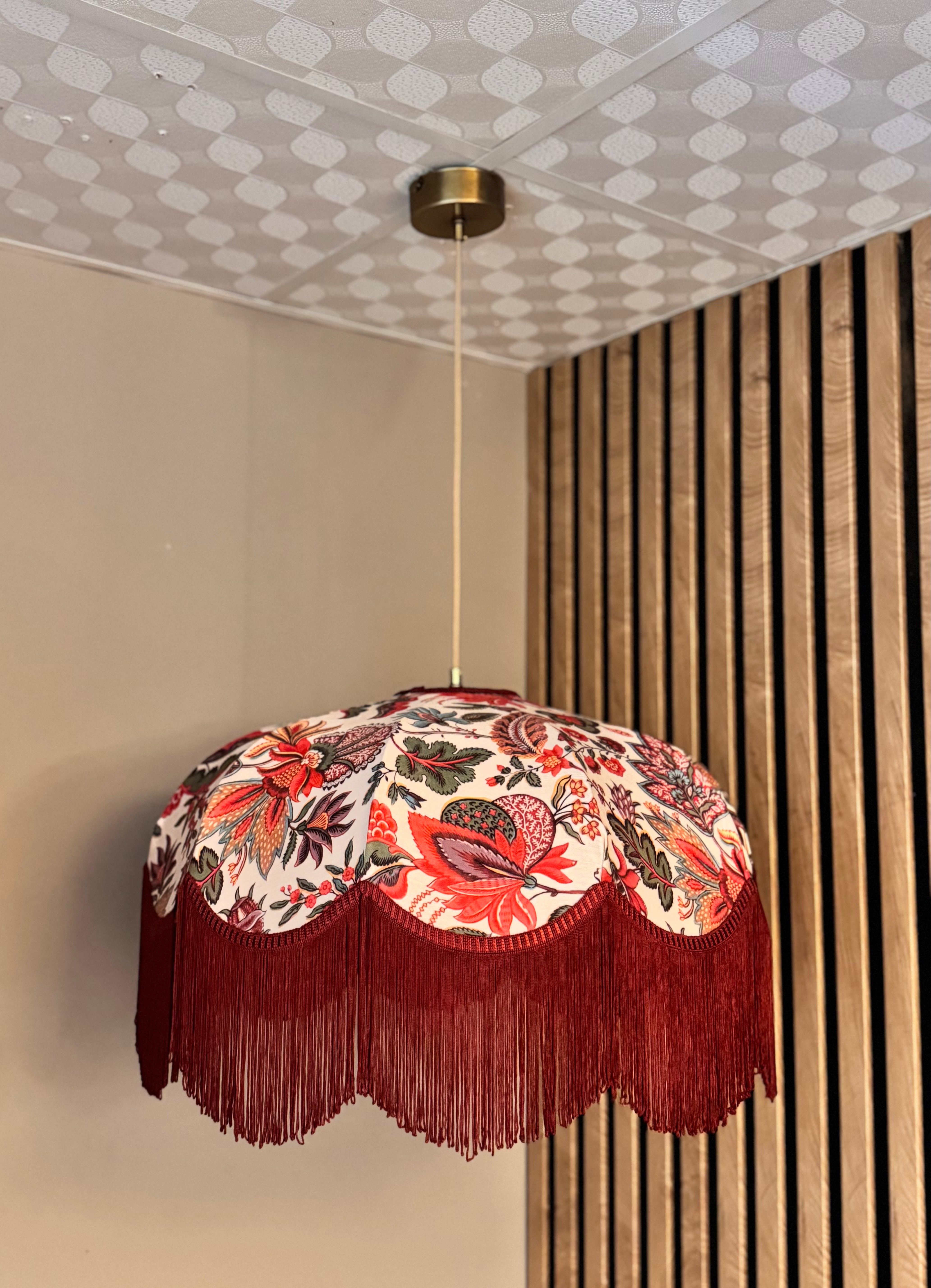 Sofia Lux Velvet Chandelier