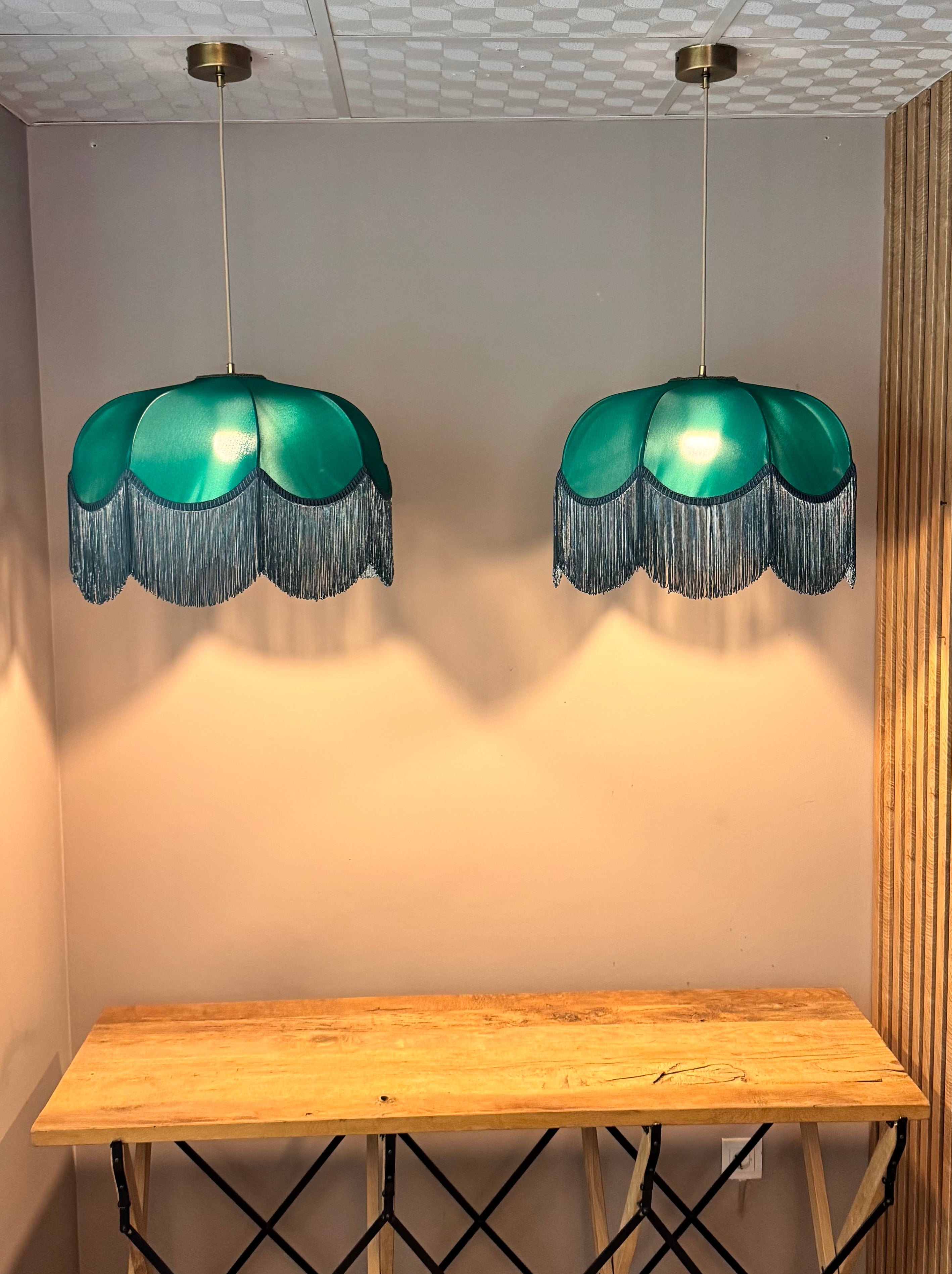 Sofia Lux Velvet Chandelier