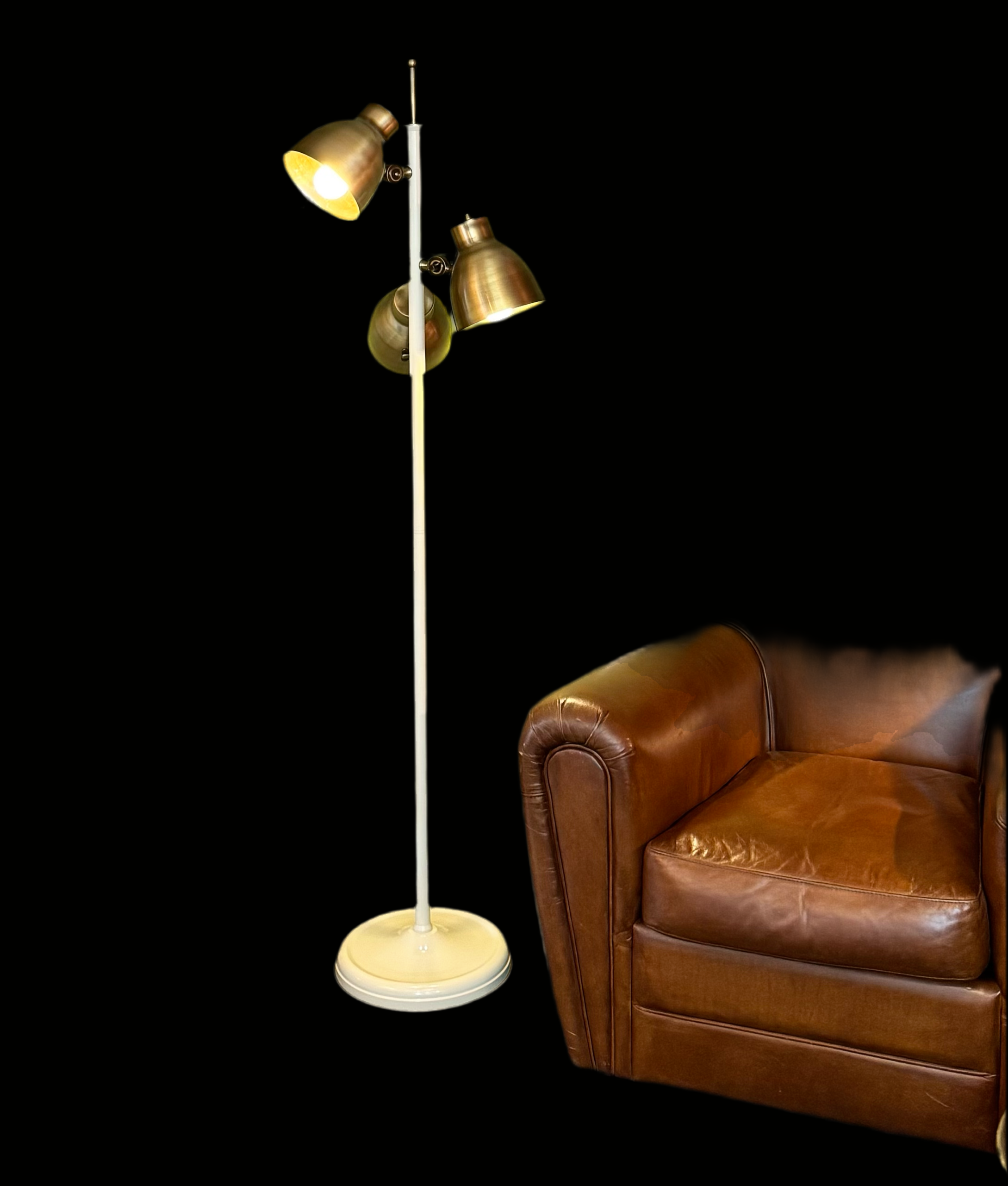 Wooden Lampshade with Rattan Head