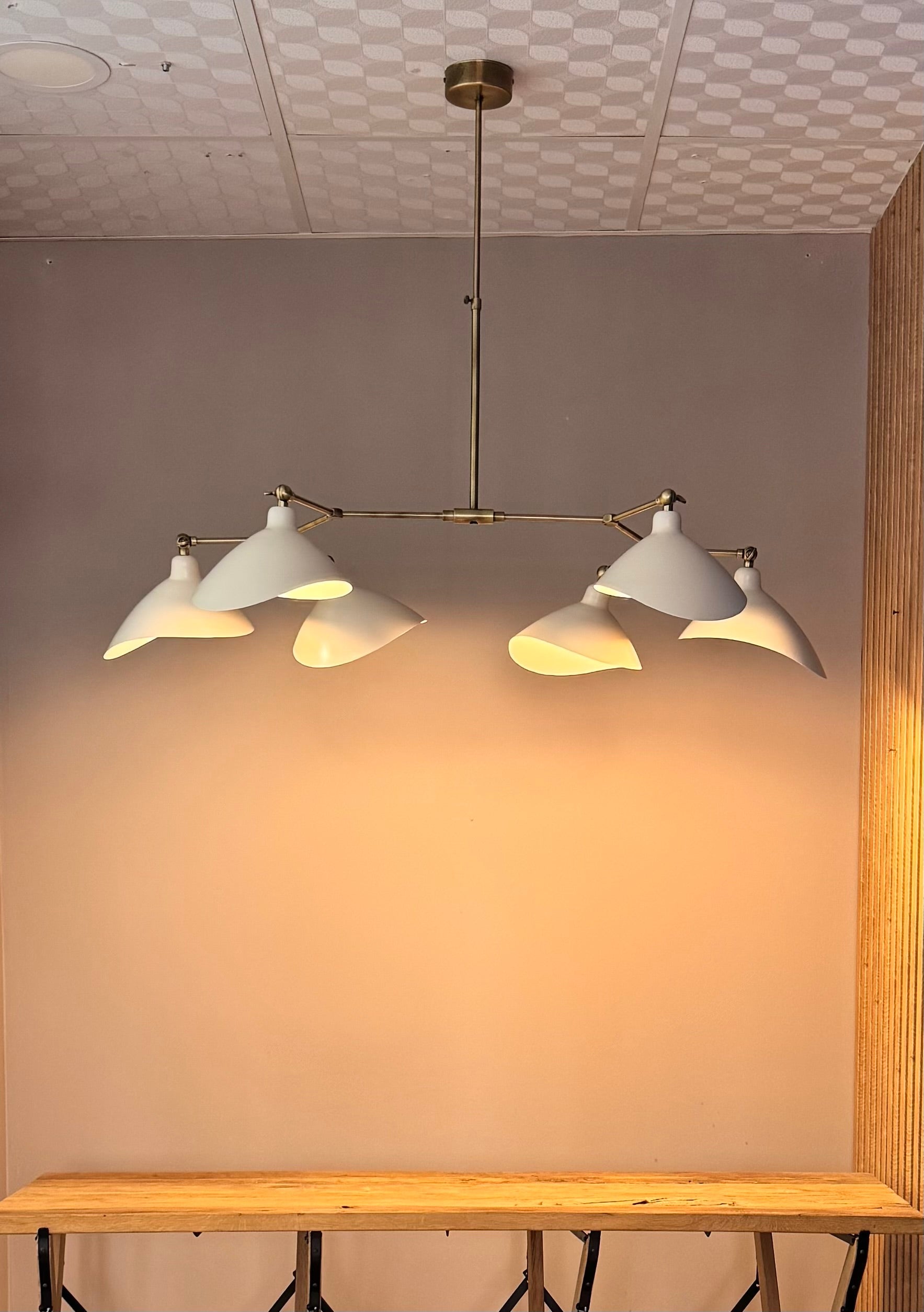 Palm Leaf Ceiling Fan 
