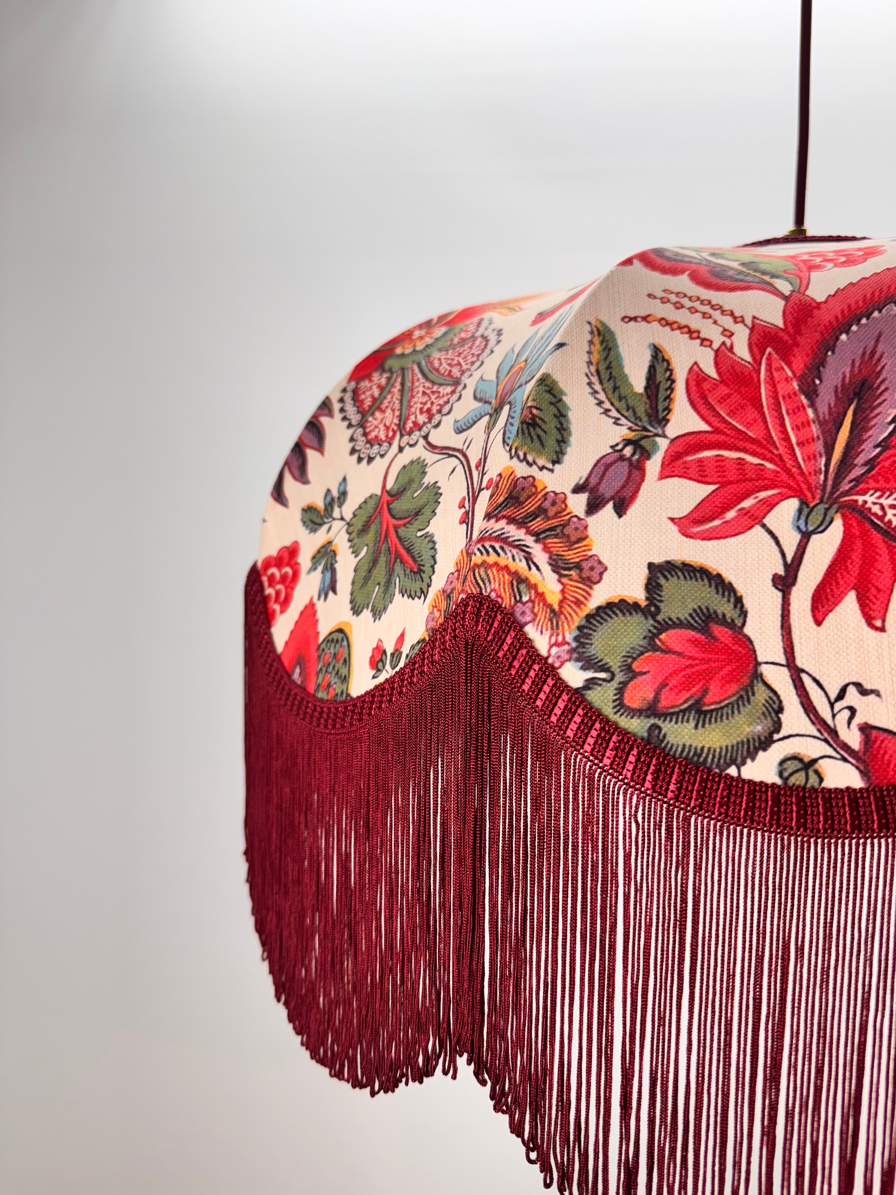 Sofia Lux Velvet Chandelier
