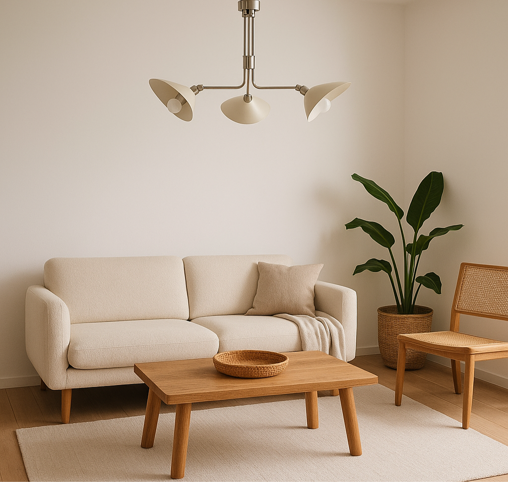 Leo İskandinav Tarzı 3 Kollu Avize