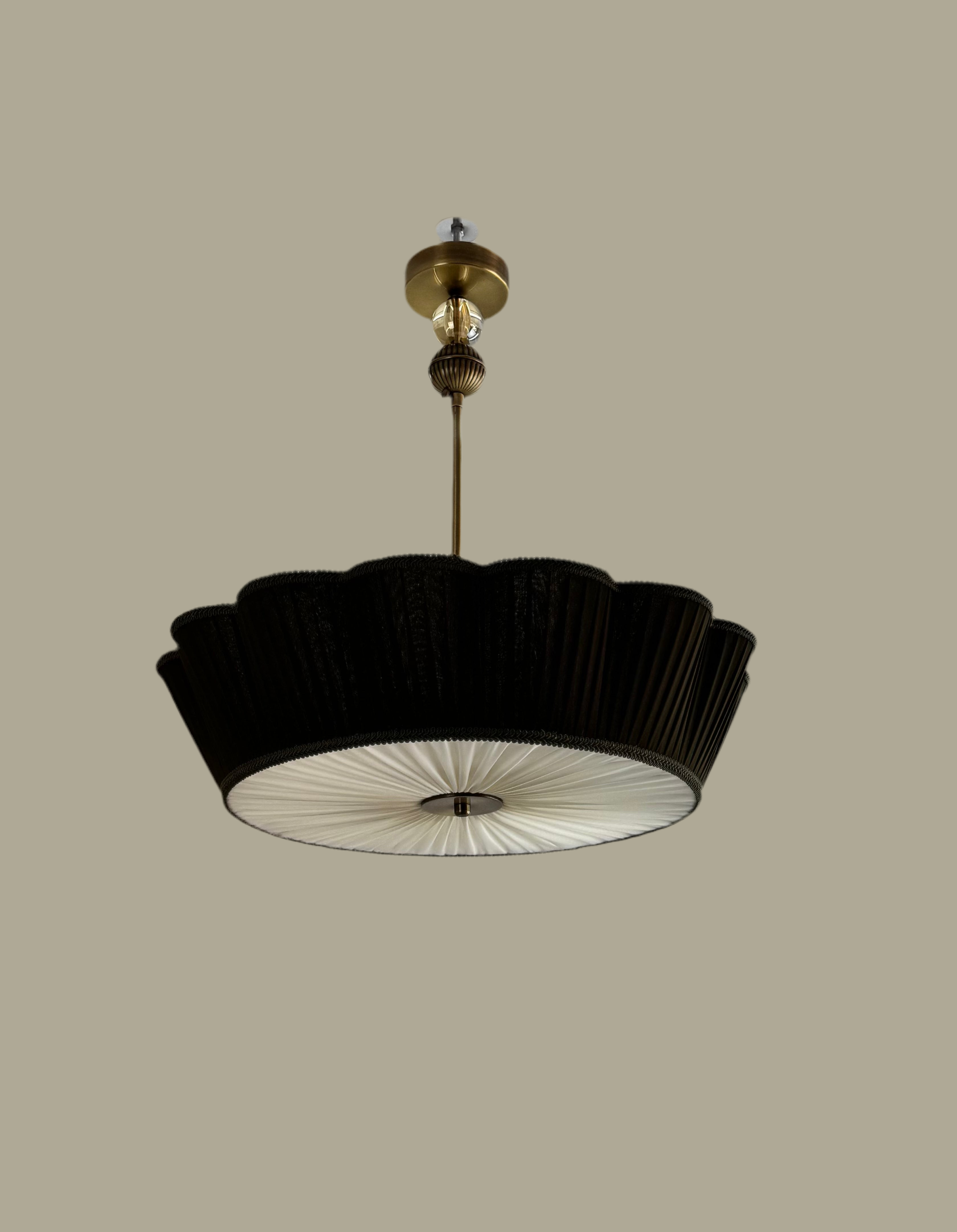 Green lampshade