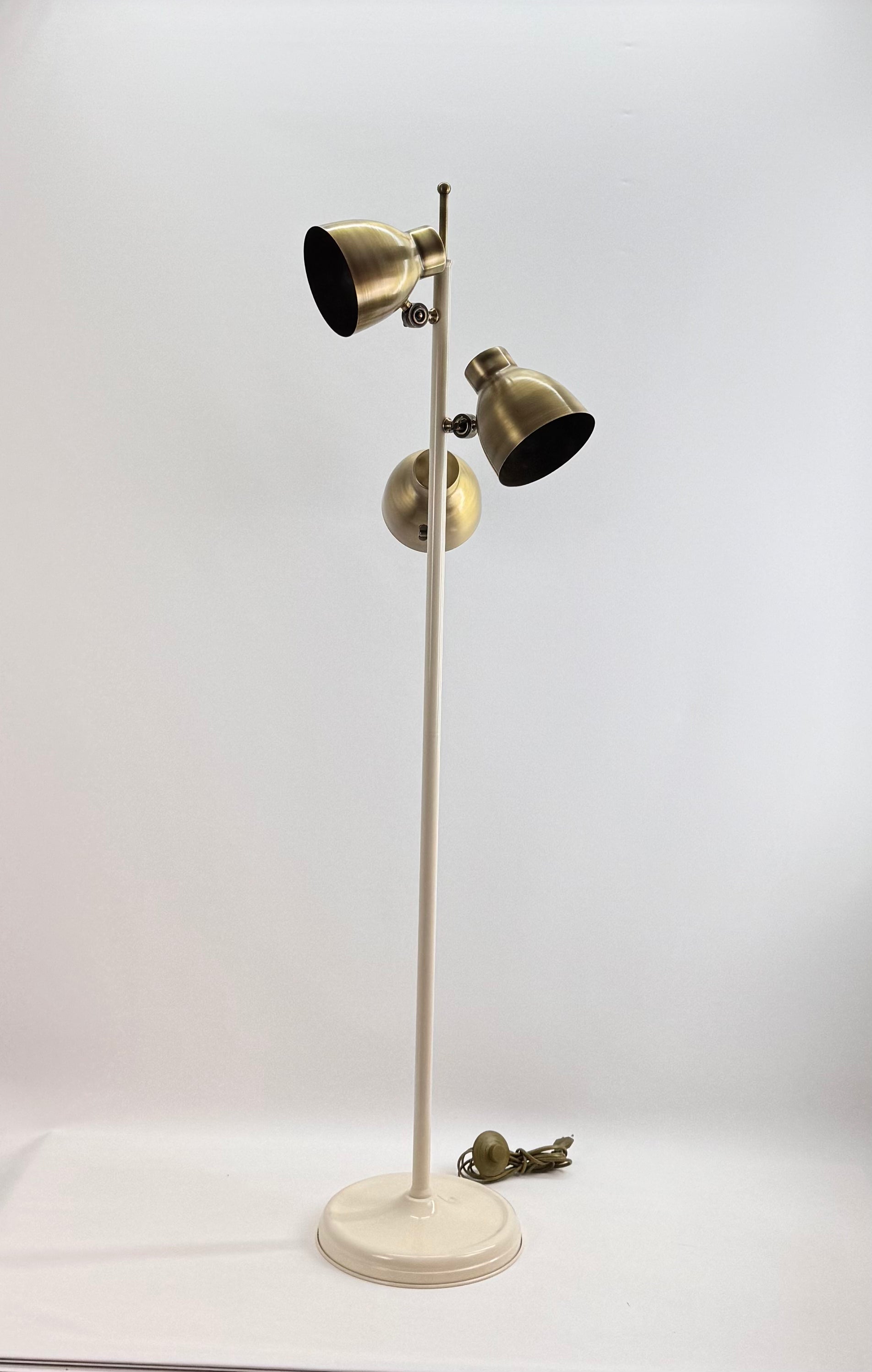 Wooden Lampshade with Rattan Head
