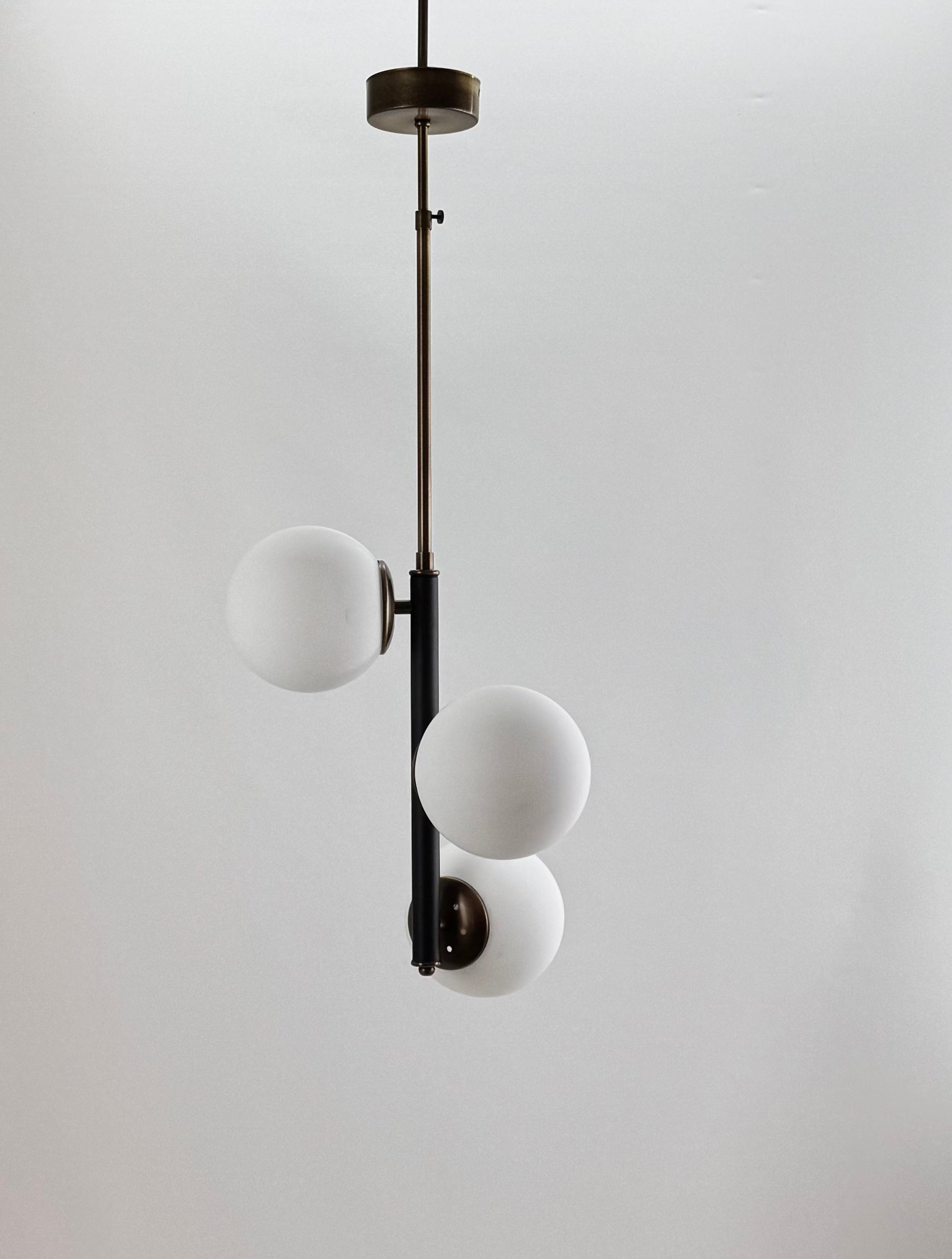 Wooden Lampshade with Rattan Head