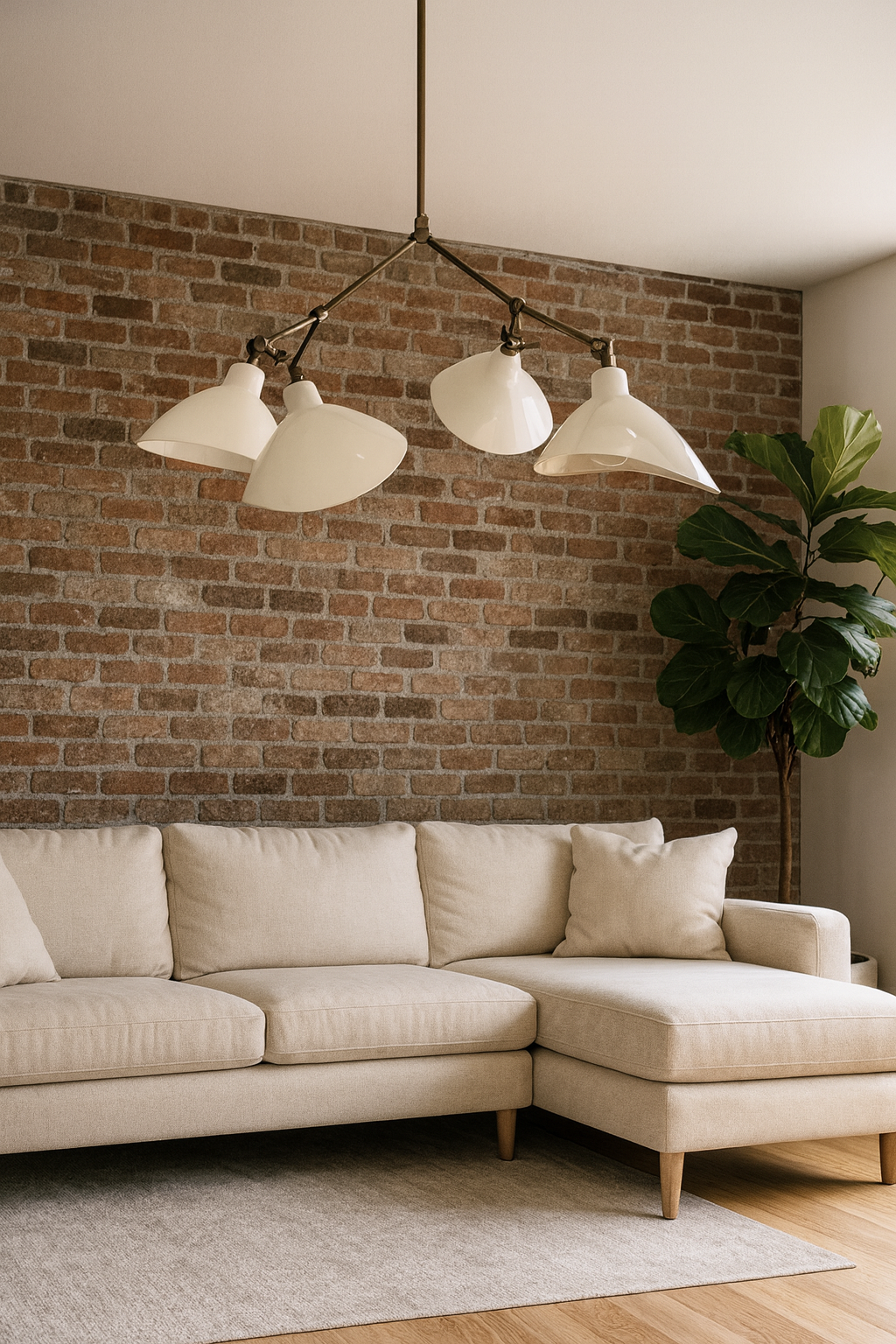 Paul Modern Chandelier 4 Pieces