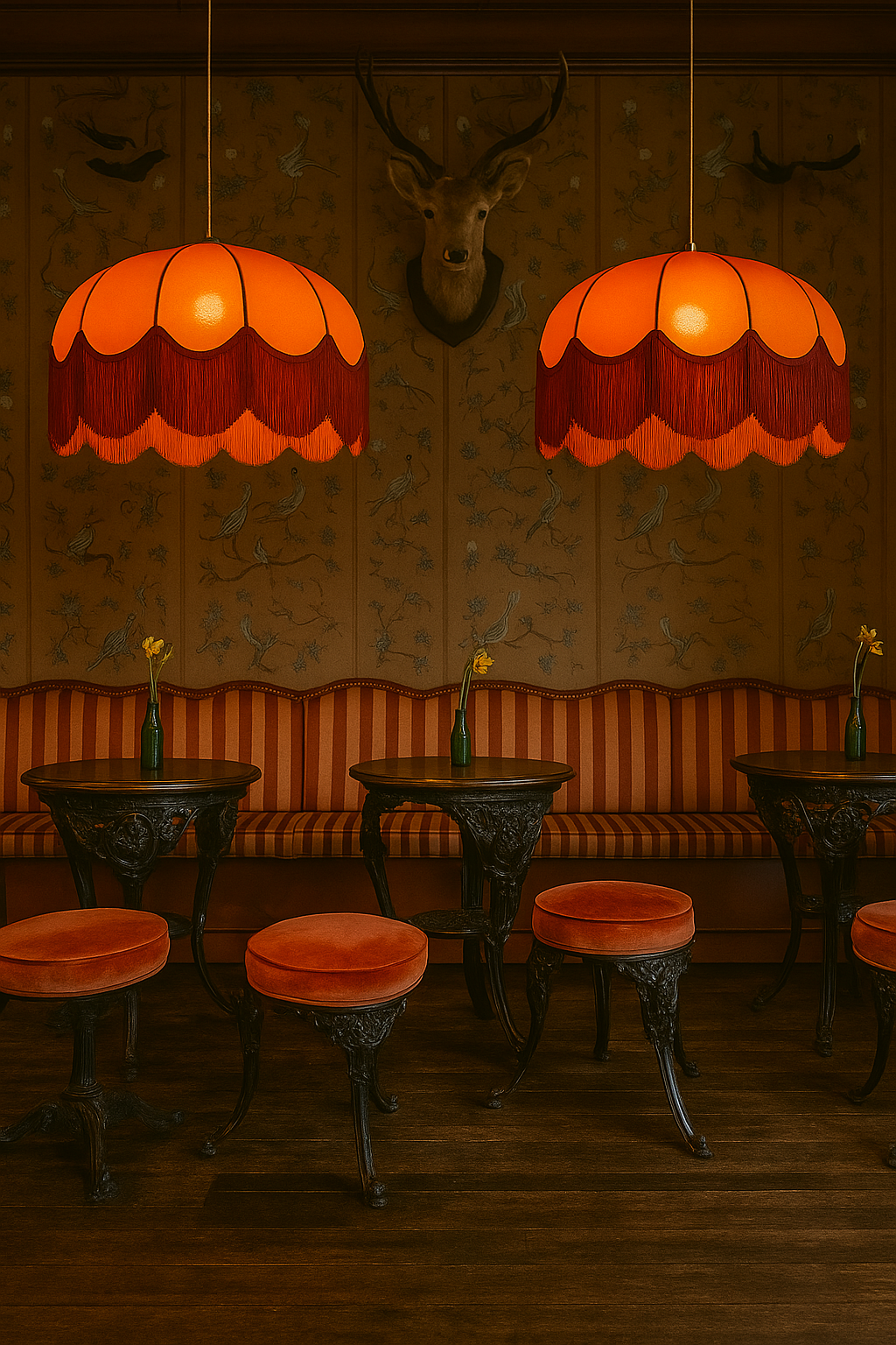 Sofia Lux Velvet Chandelier
