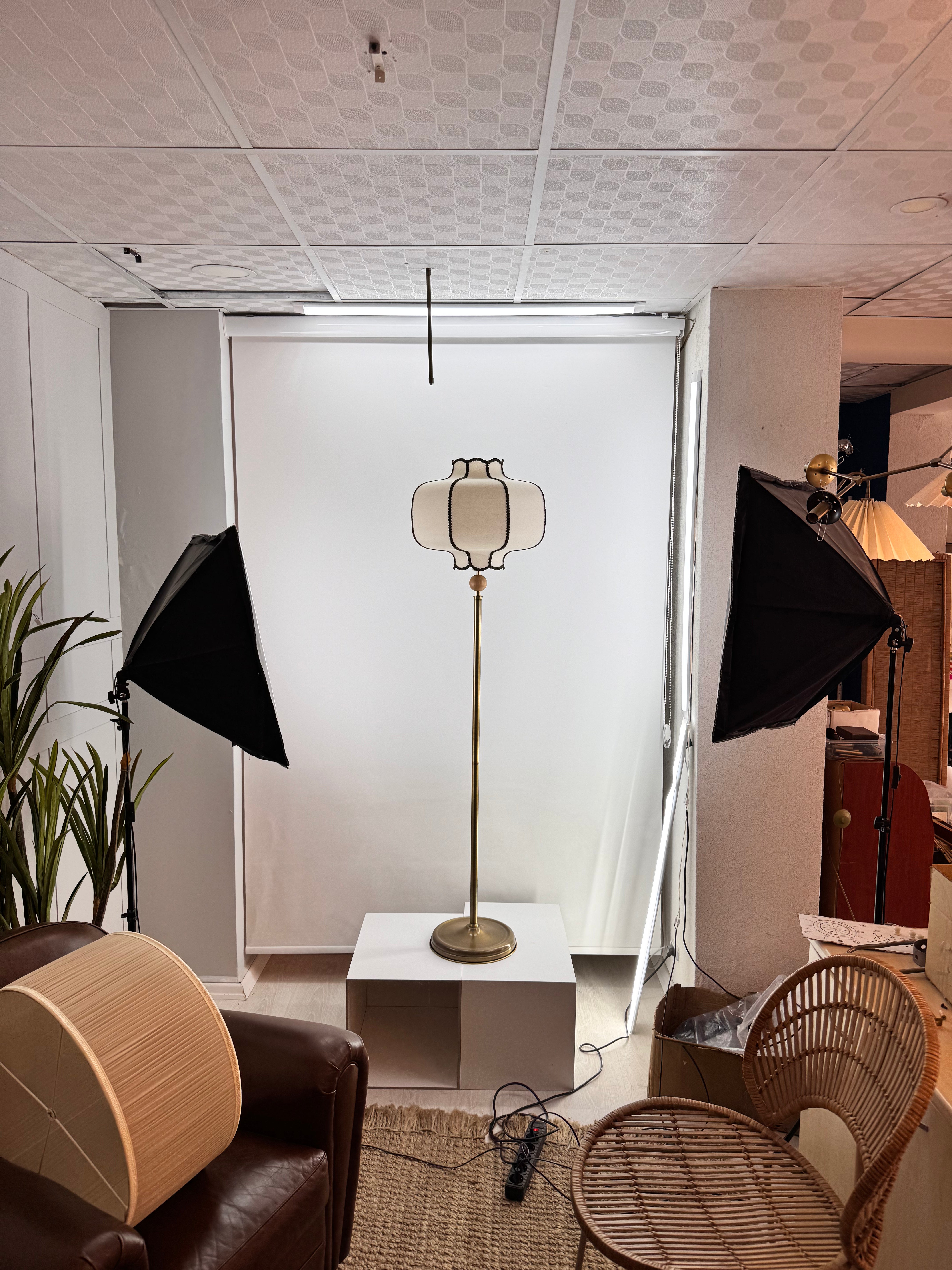Palm Leaf Ceiling Fan 