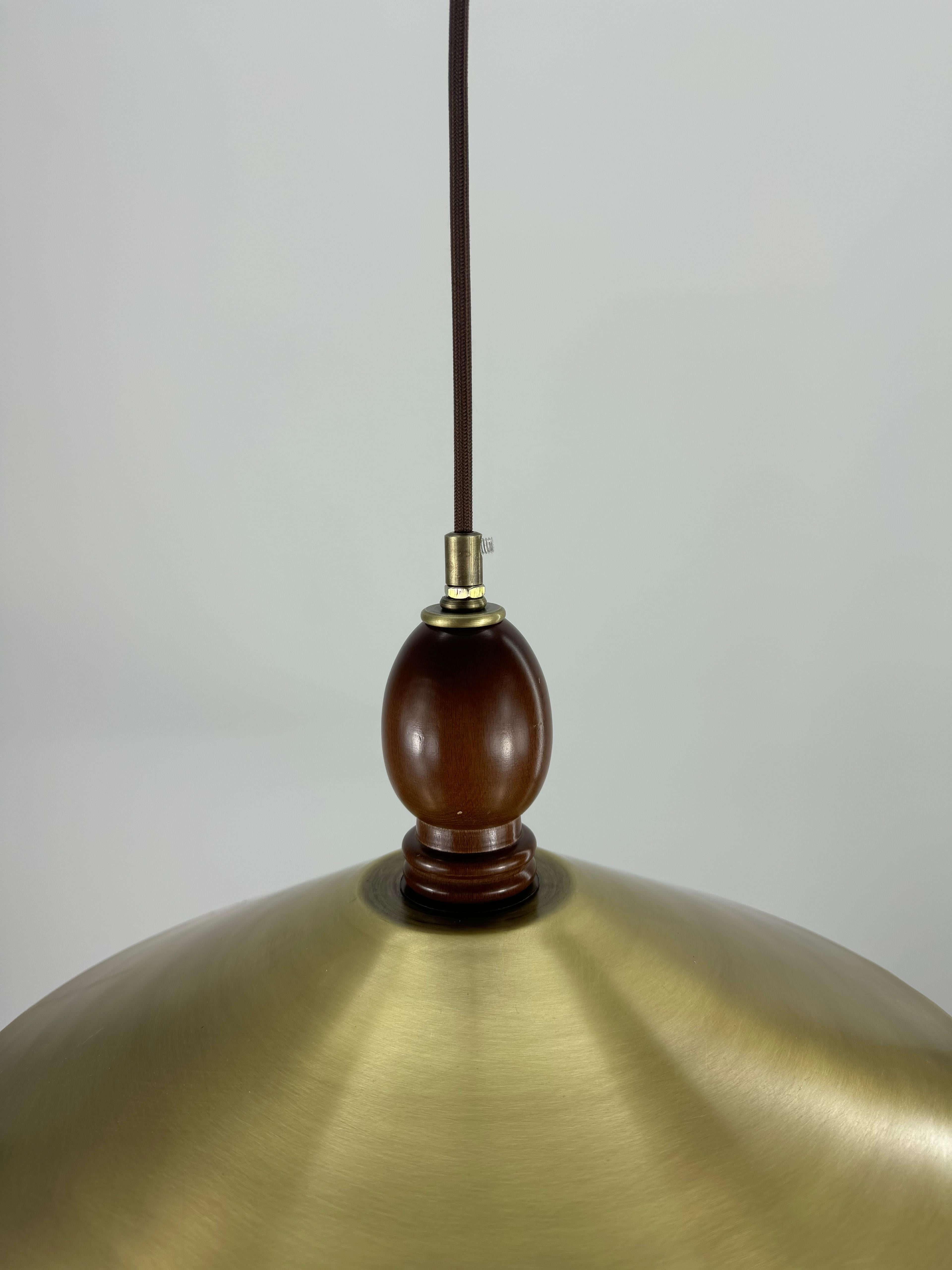 Rustic Chandelier with Albert Wooden Details