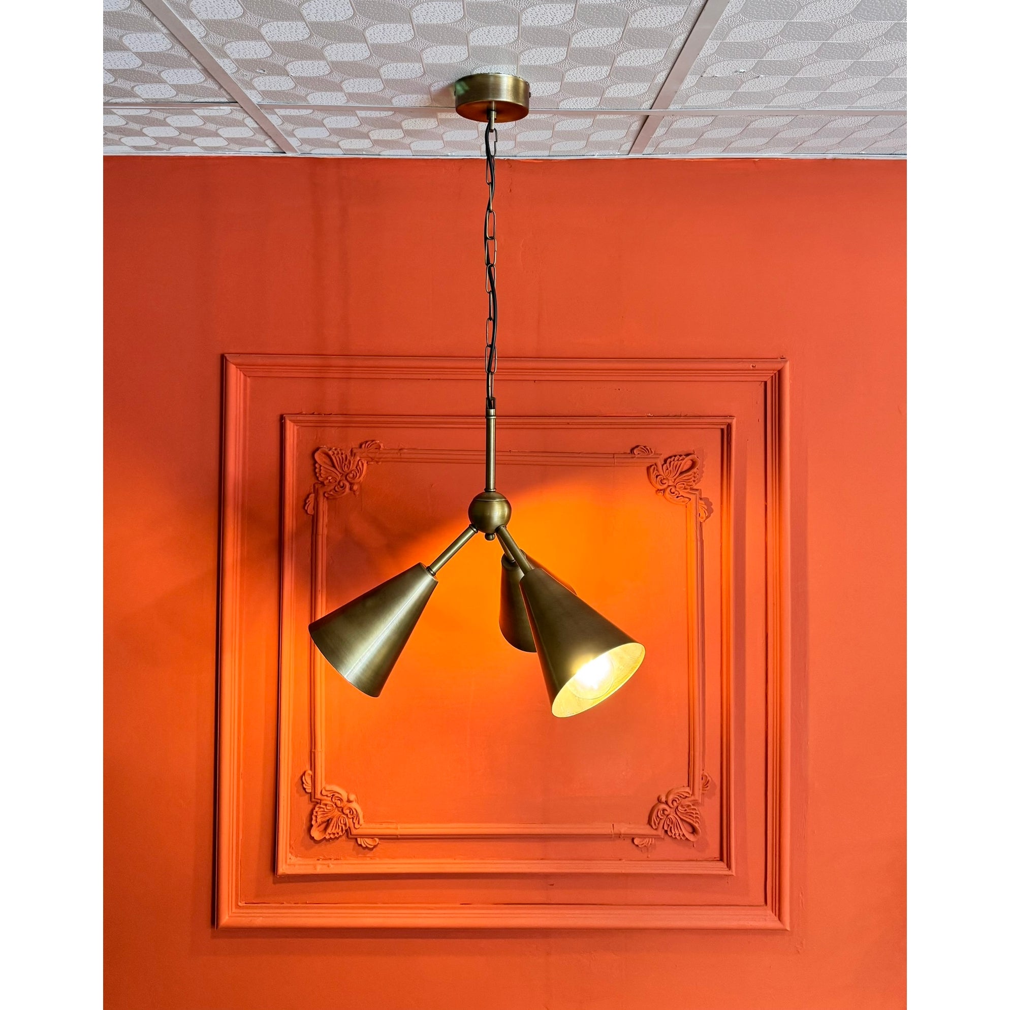 Bell Chandelier 3-piece