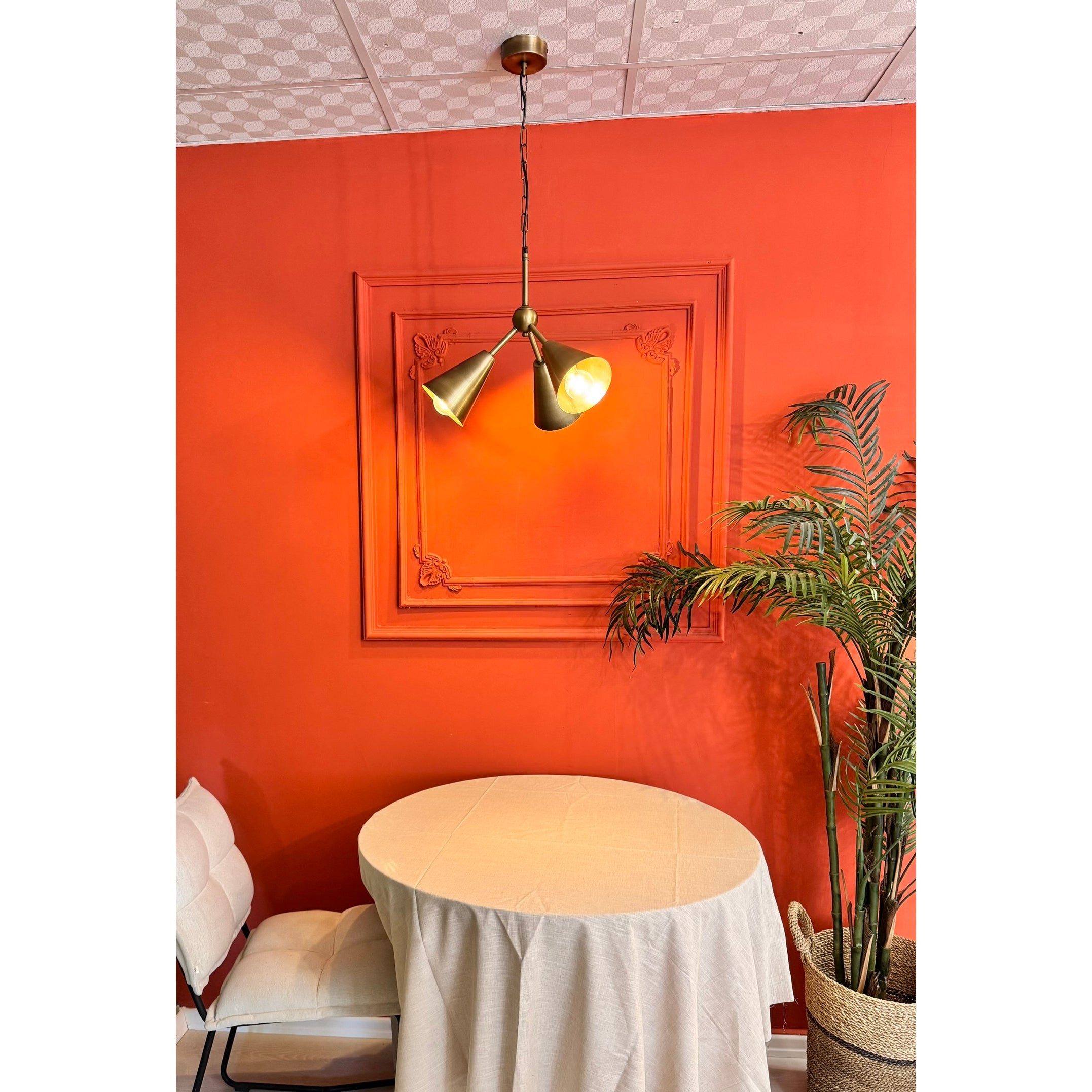 Bell Chandelier 3-piece