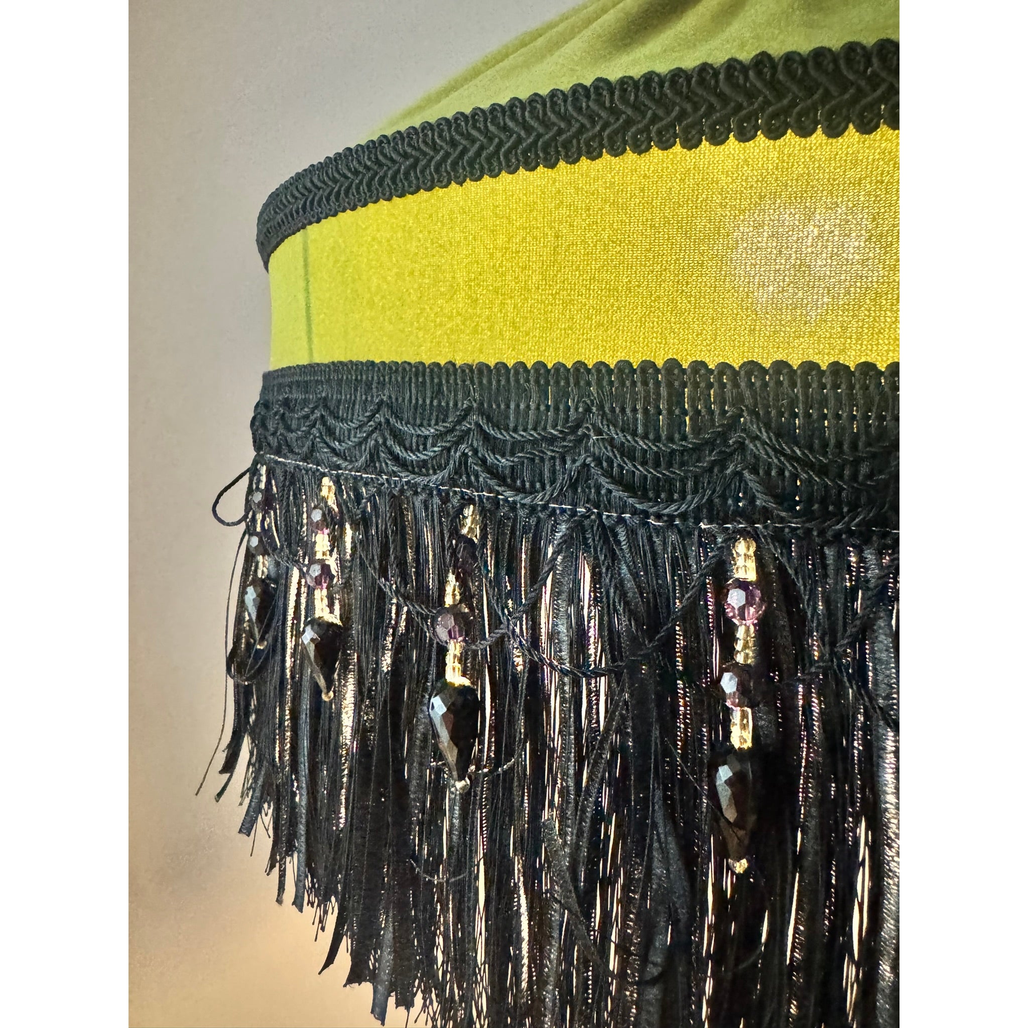 Betty Pistachio Italian Velvet Design Chandelier