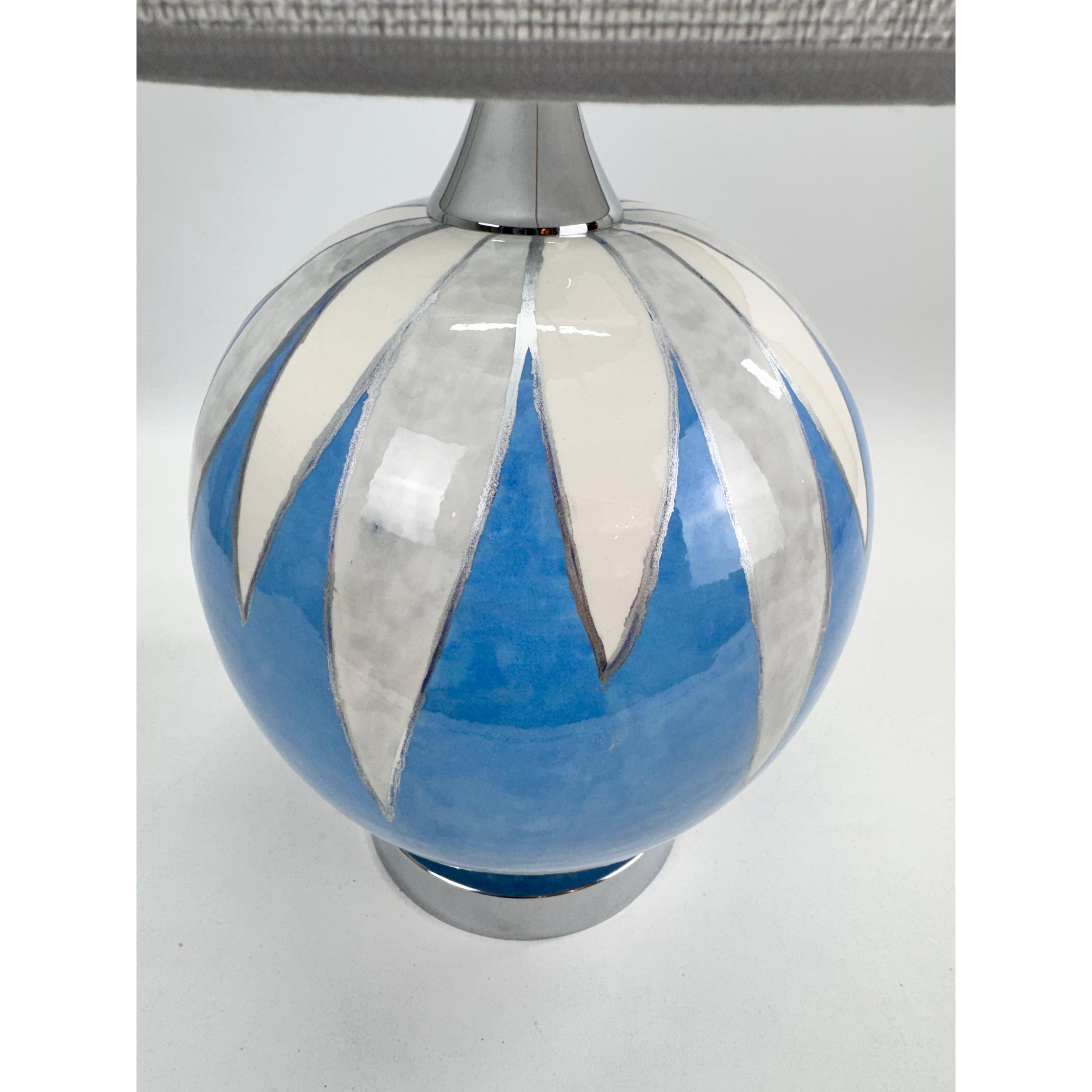 Blue Pearl Lampshade