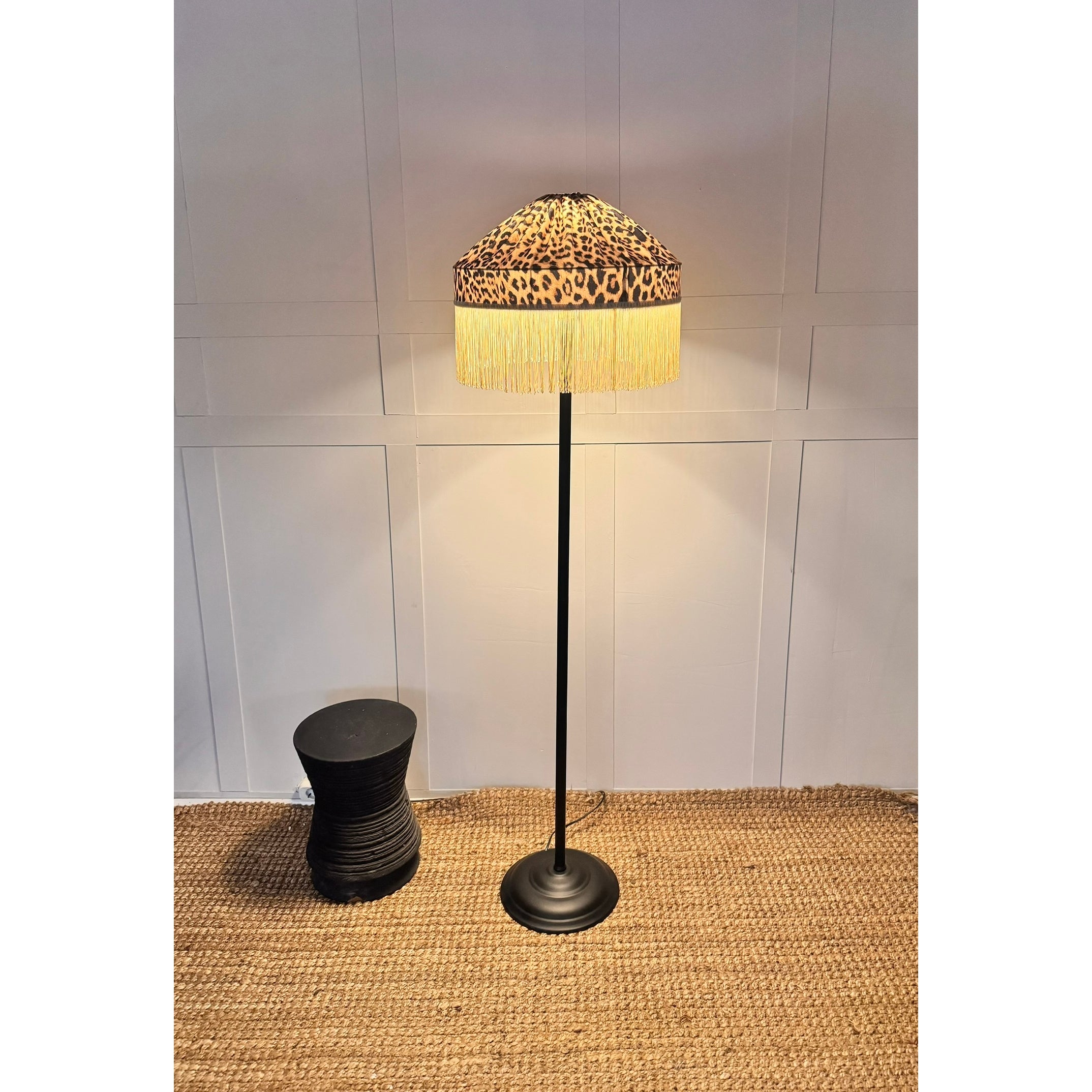 Canelo Floor Lamp Leopard Headgear