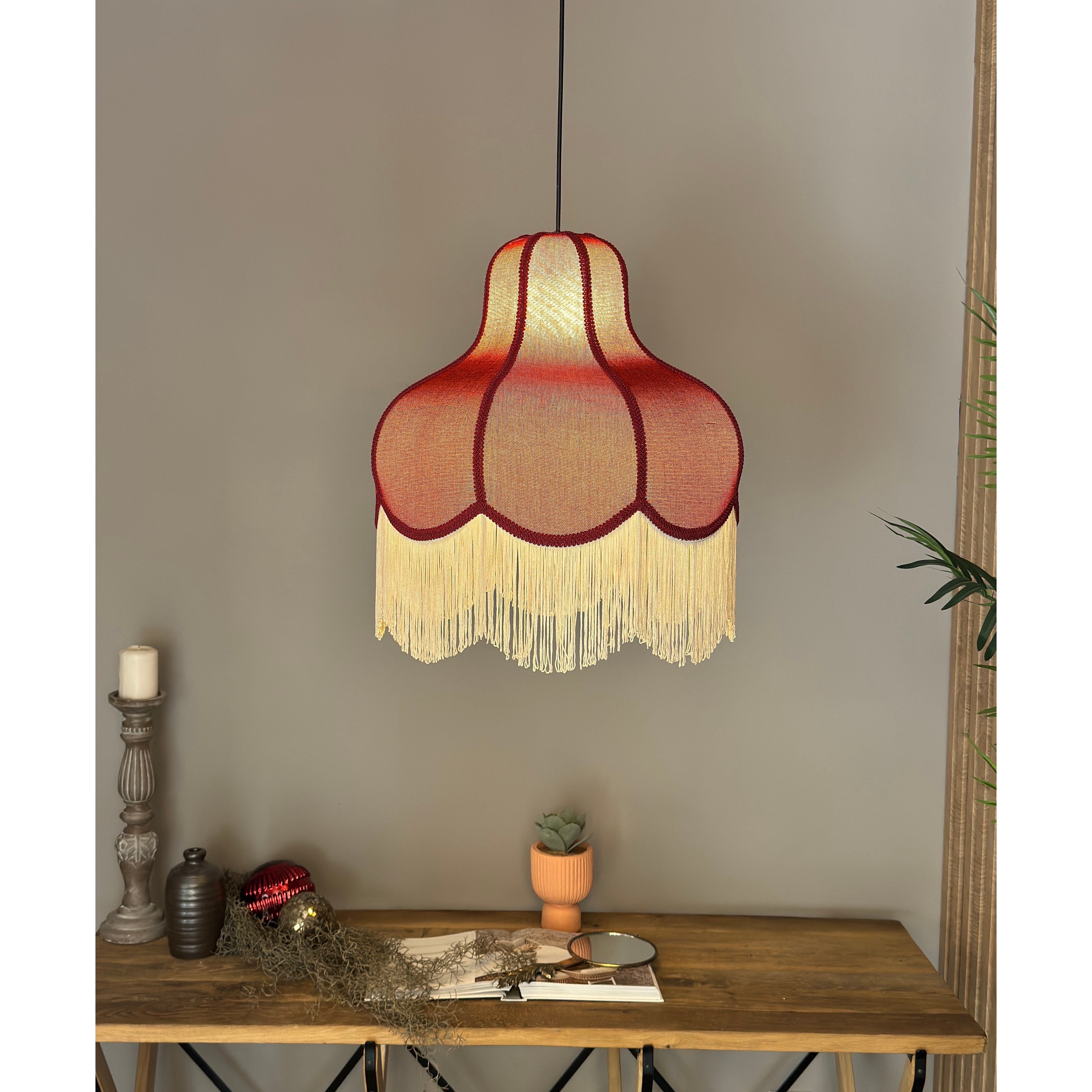 Cecilia Cherry Tassel Chandelier