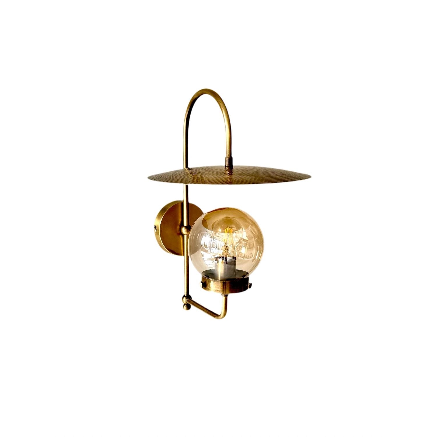 Charlie Brass Wall Sconce