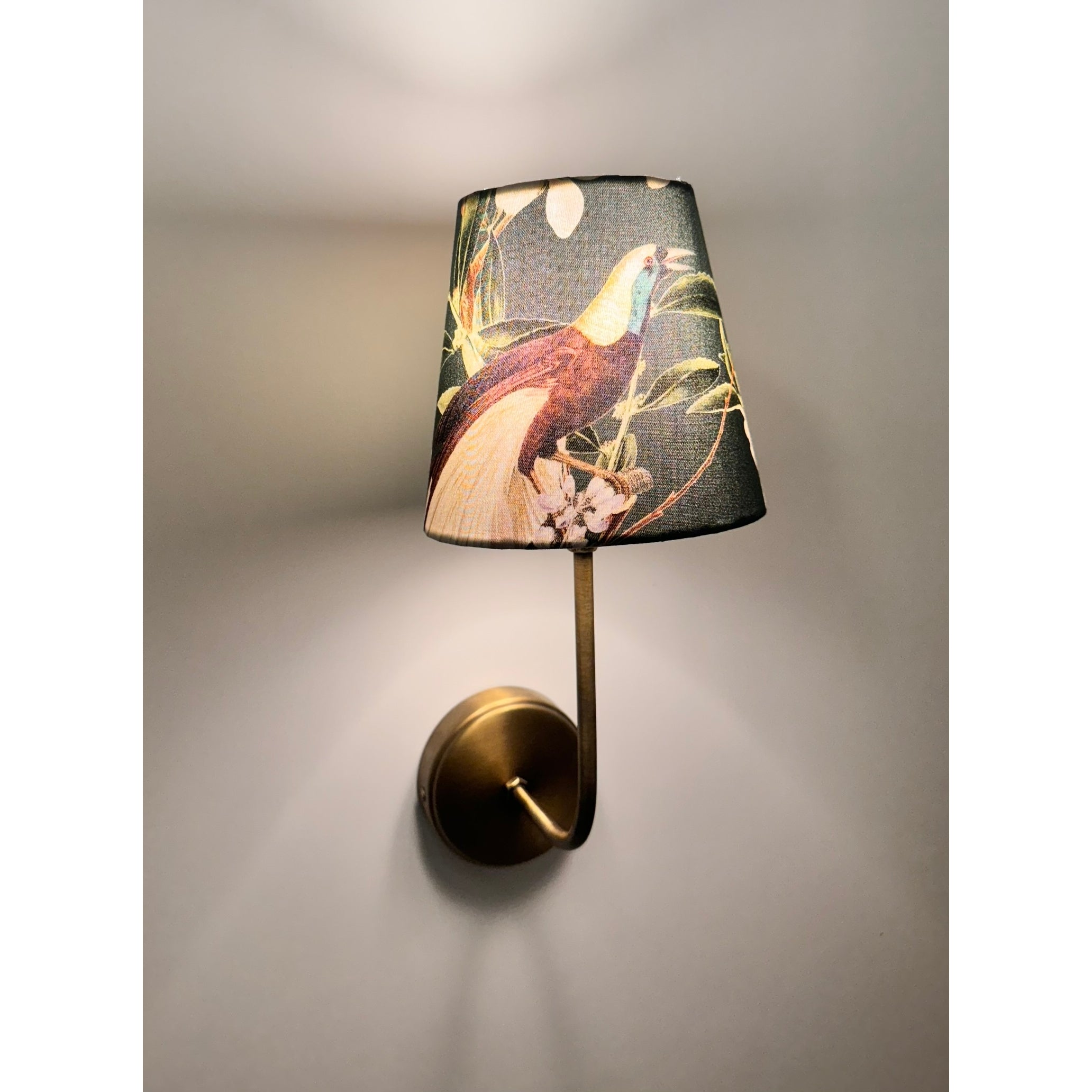 Clara Wall Sconce Peacock