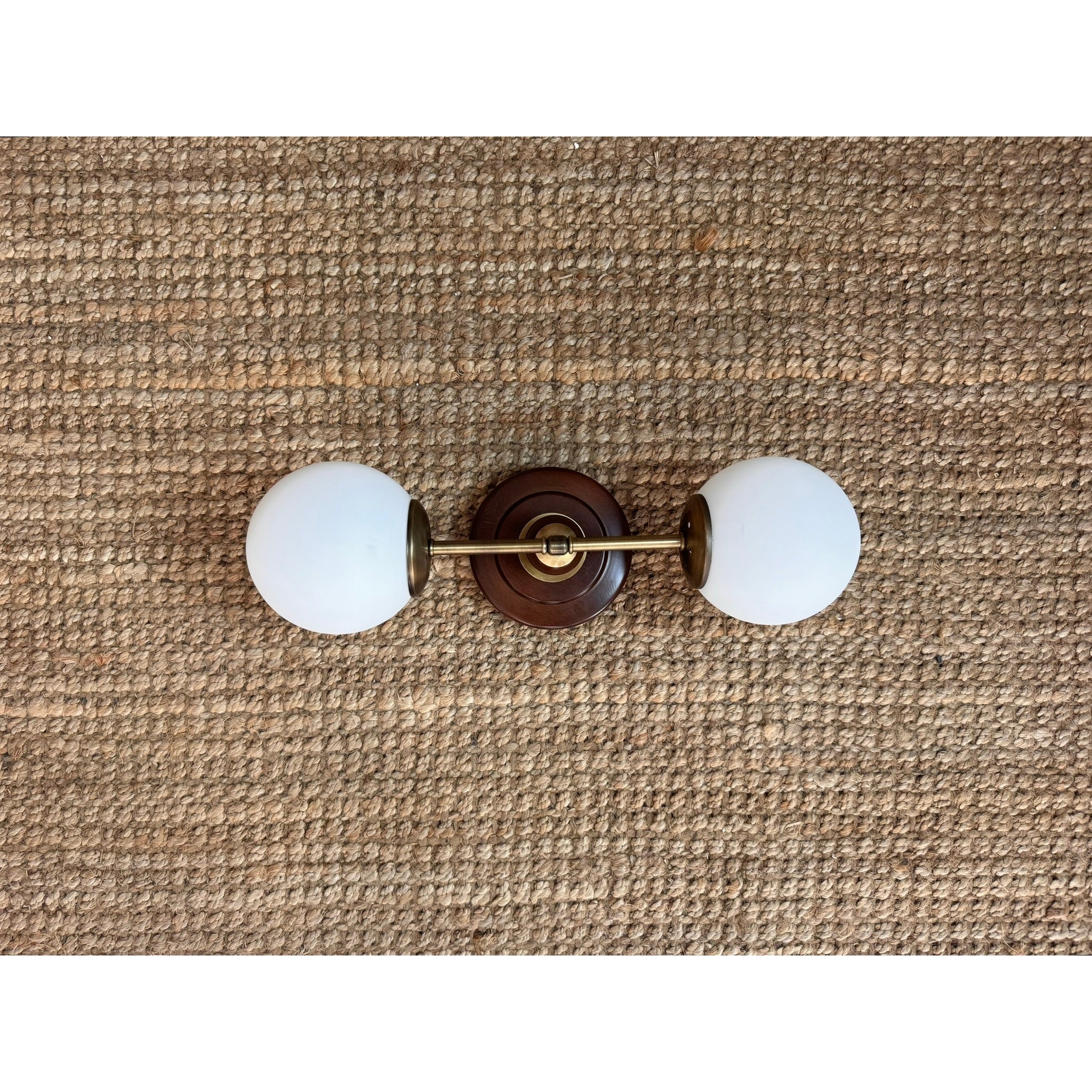 Danizetti Walnut Wall Light